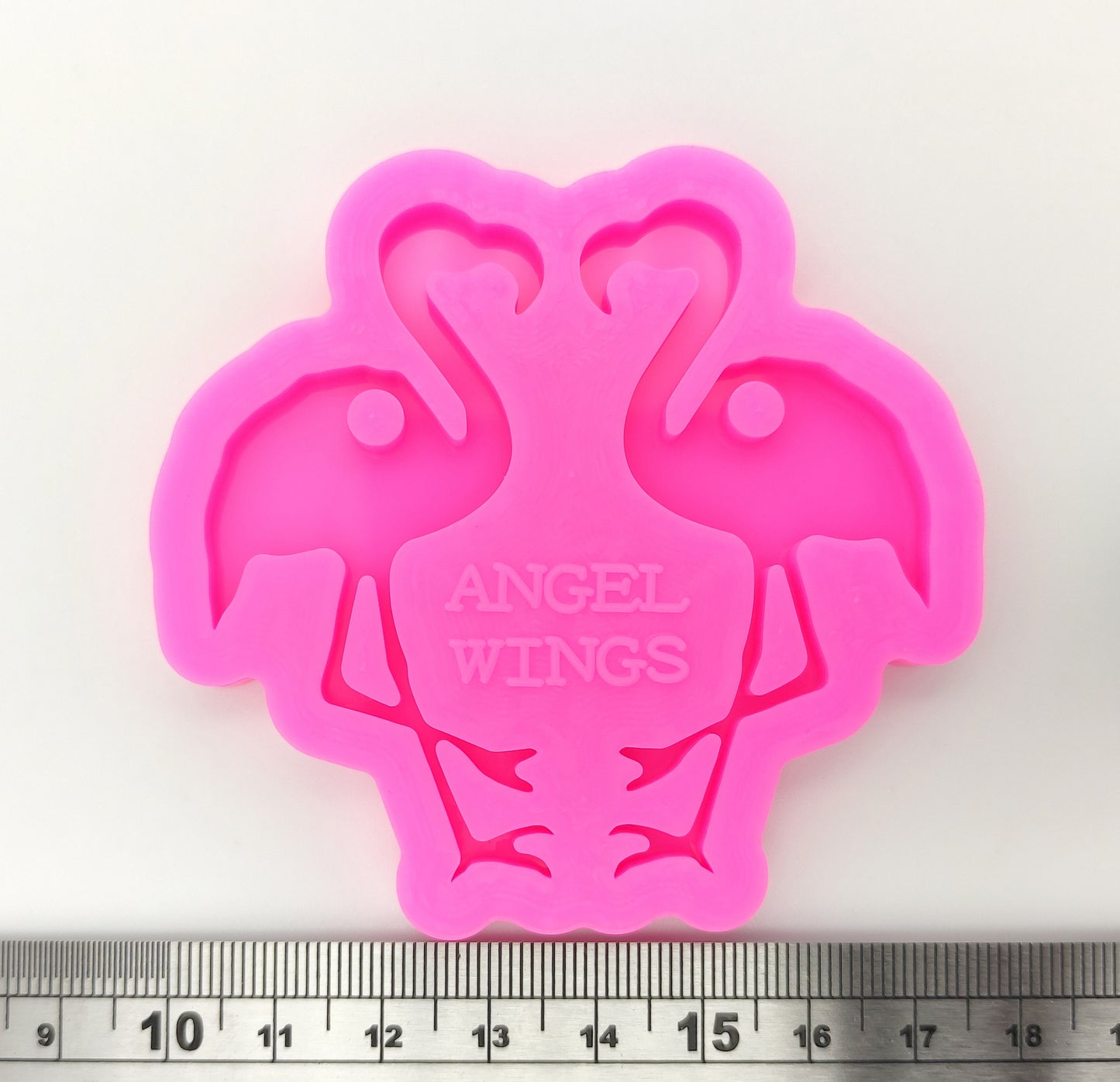 Flamingo Shape Earring Silicone Mold, Epoxy Resin Pendant Mould