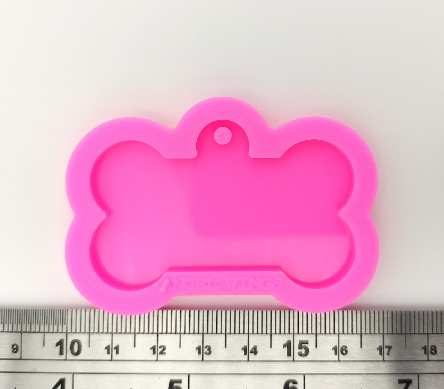 Dog Bone Tag Keychain Silicone Mold, Epoxy Resin Pendant Mold, Pet Tag, Bone Keyring Mould, Bone Shape Silicone Mold