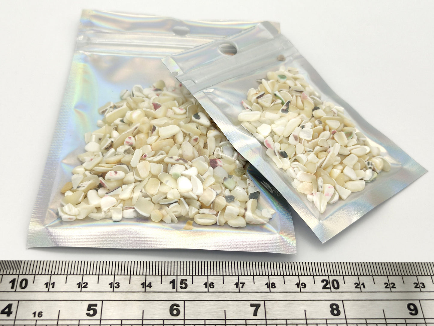 20g/50g Natural Sea Shell Chips Beads Mix Tumbled, No Hole