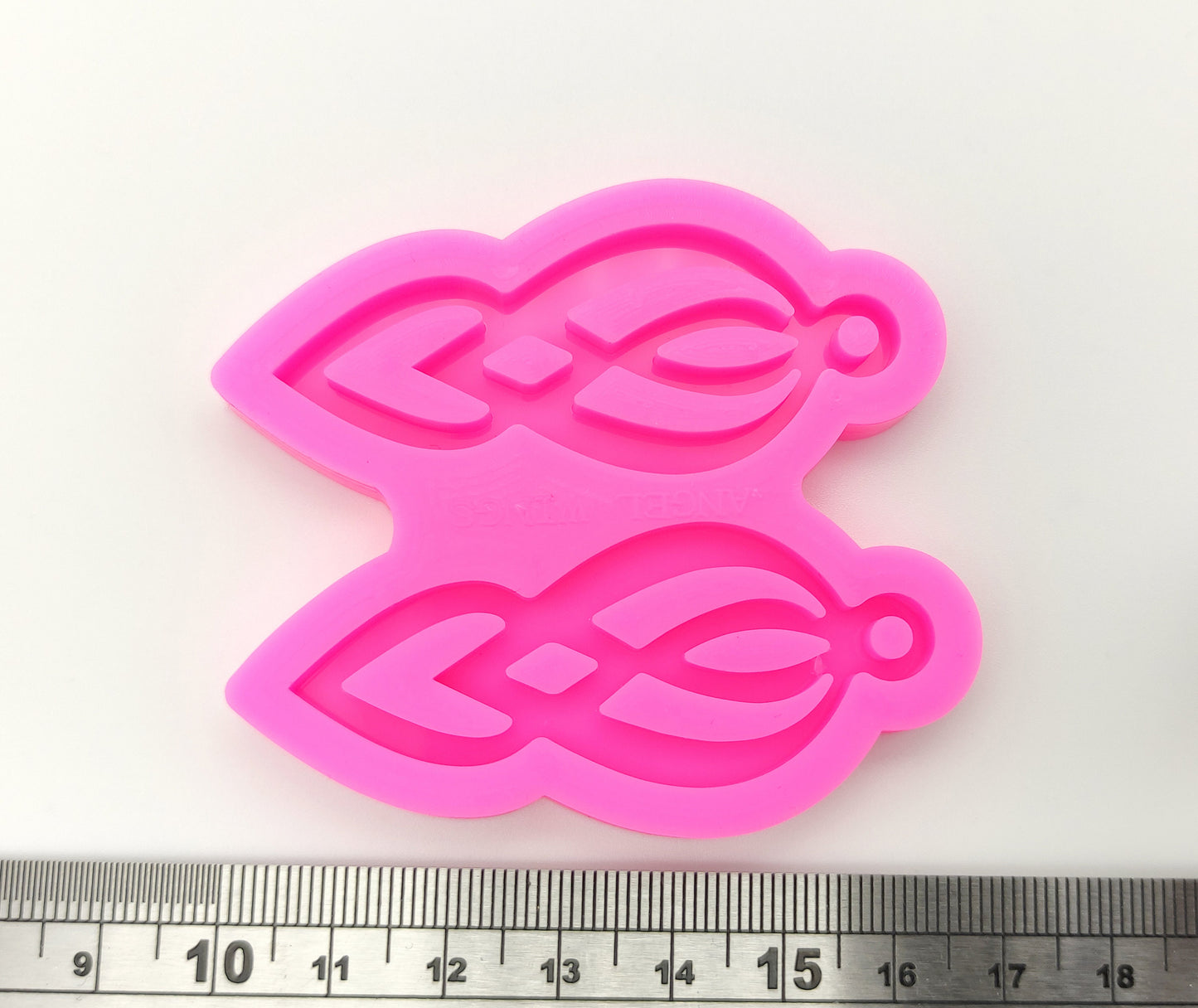 Interconnect Infinity Earrings Silicone Mold, Epoxy Resin Pendant Mold