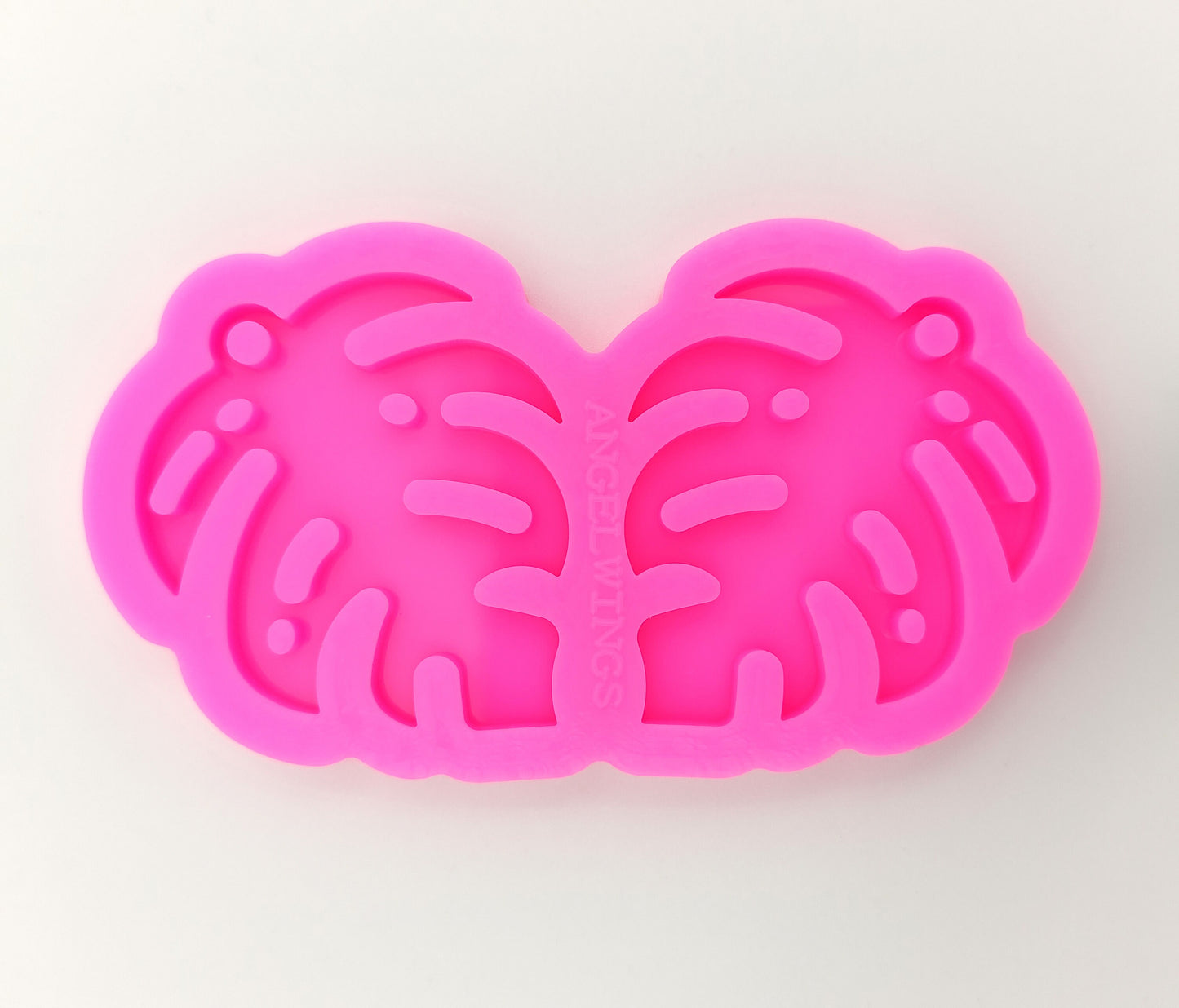 Monstera Leaf Shape Earring Silicone Mold, Epoxy Resin Pendant Mould