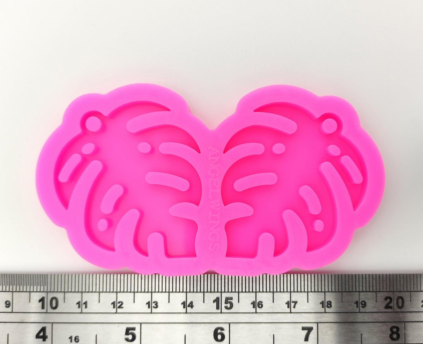 Monstera Leaf Shape Earring Silicone Mold, Epoxy Resin Pendant Mould