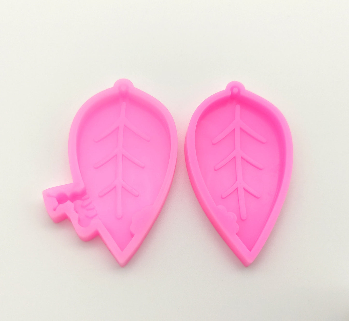 Ant Leaf Earring Silicone Mold, Leaf Epoxy Resin Pendant Mold, Ant Leaf Polymer Clay Mould, Leaf Resin Supplies Mold, Leaf Earring Mould