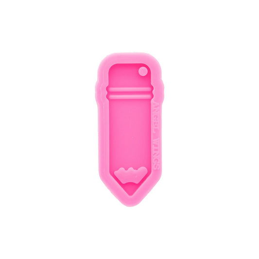 Pencil Silicone Keychain Mould, Pencil Keyring Mold, Silicone Mold Keycharm, Epoxy Resin Mould, Resin Supplies