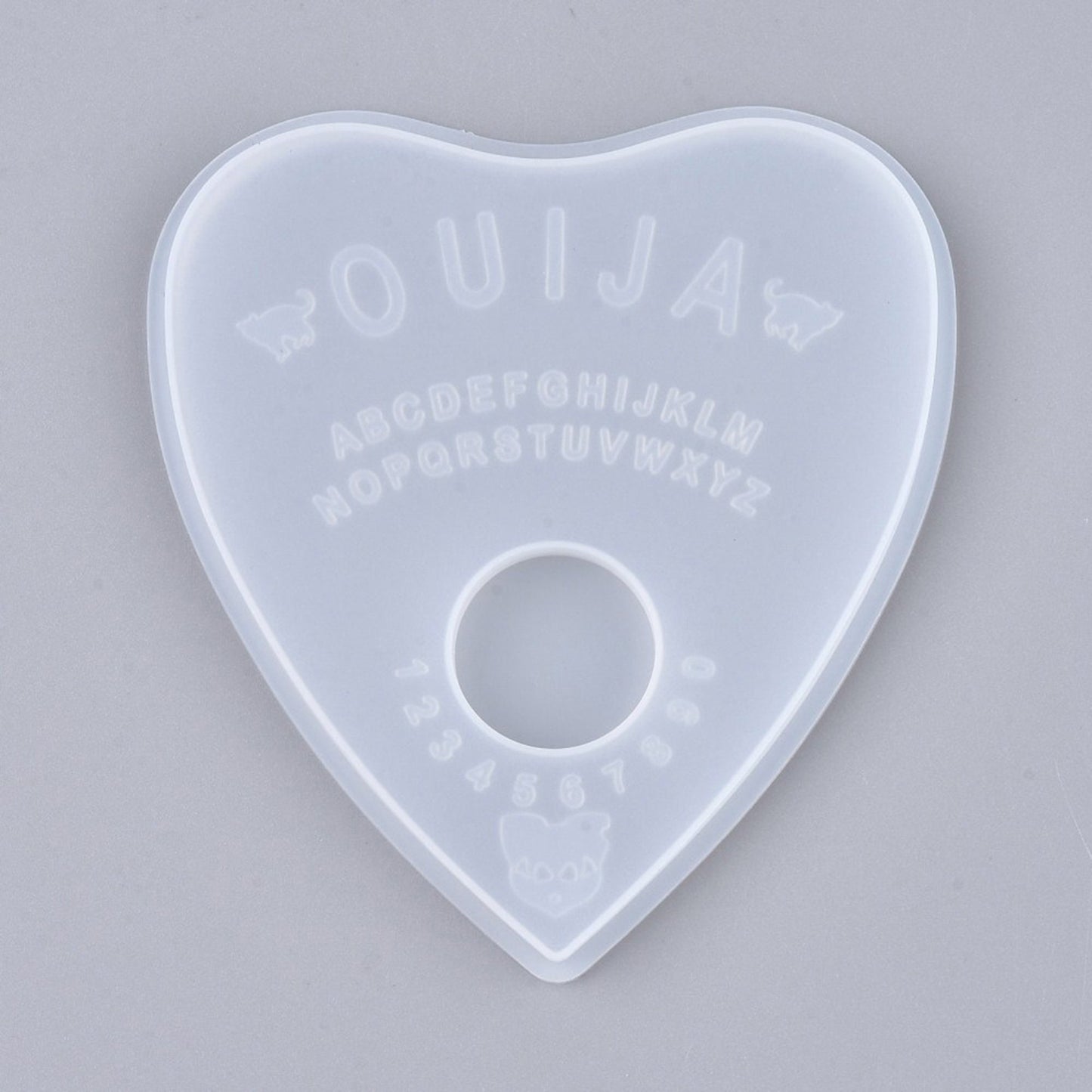 Ouija Planchette Mold, Planchette Silicone Mould, Resin Supplies, Creepy Craft, Ouija Board Mold,