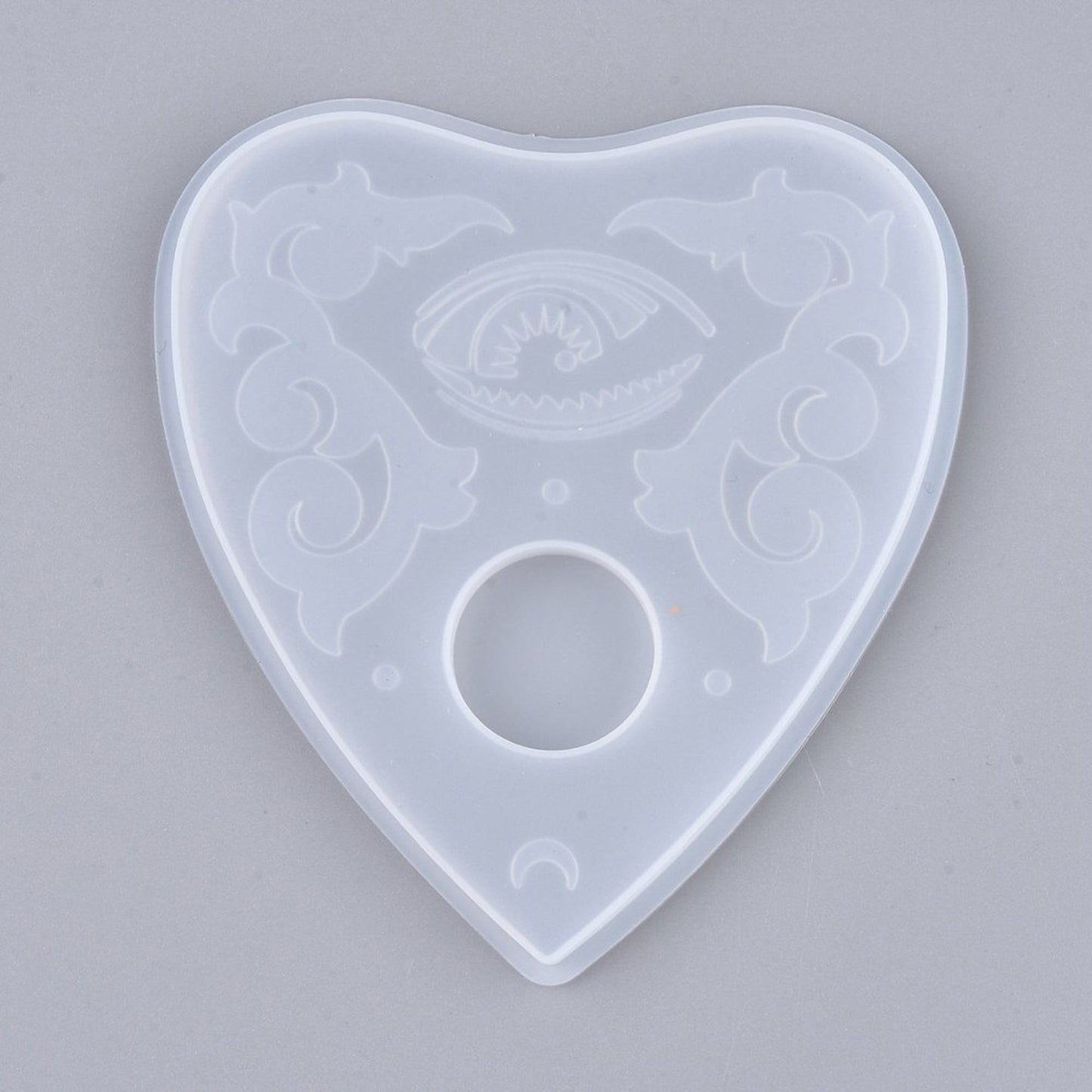 Ouija Planchette Mold, Planchette Silicone Mould, Resin Supplies, Creepy Craft, Ouija Board Mold, Eye Planchette Mold