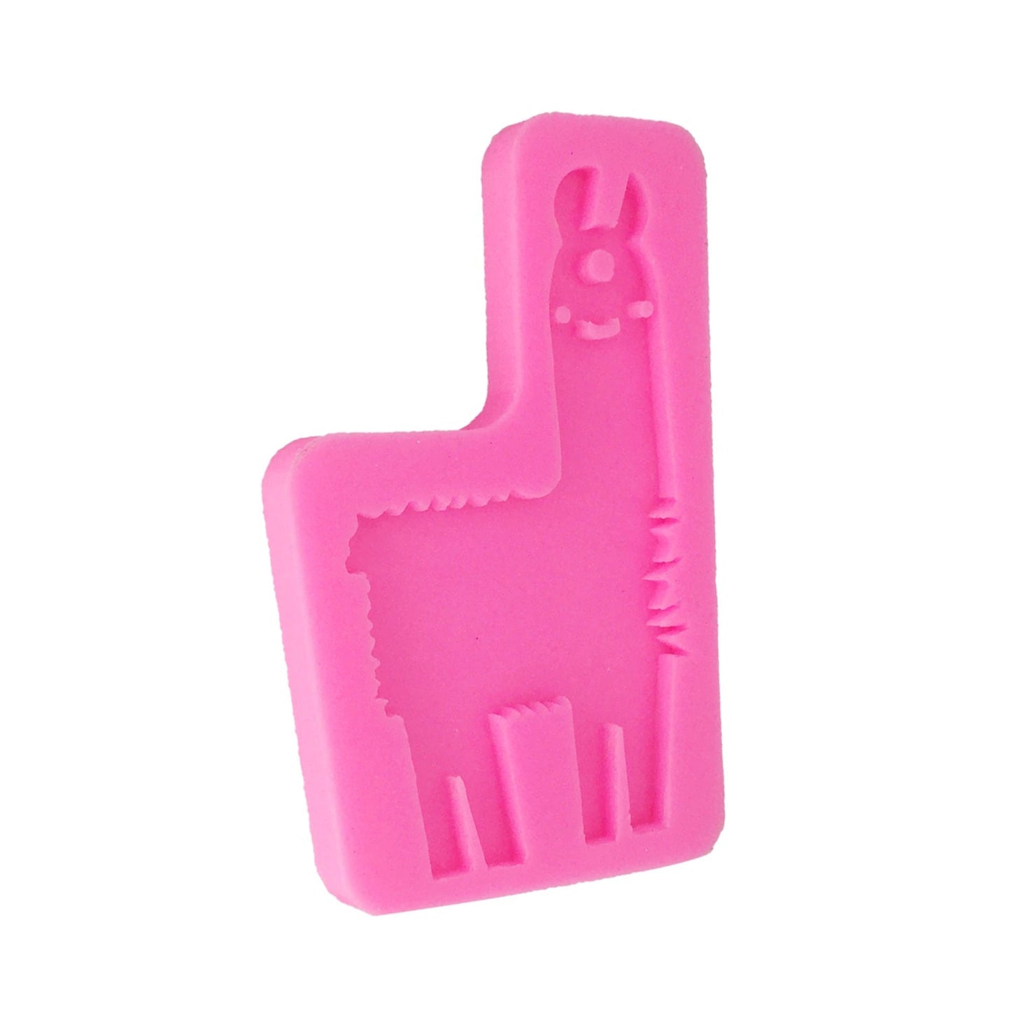 Llama Silicone Mould for Keychains Epoxy Craft Molds Handmade Charms Mould, Llama Animal Silicone Mold Keychain Mould Jewelry Mold