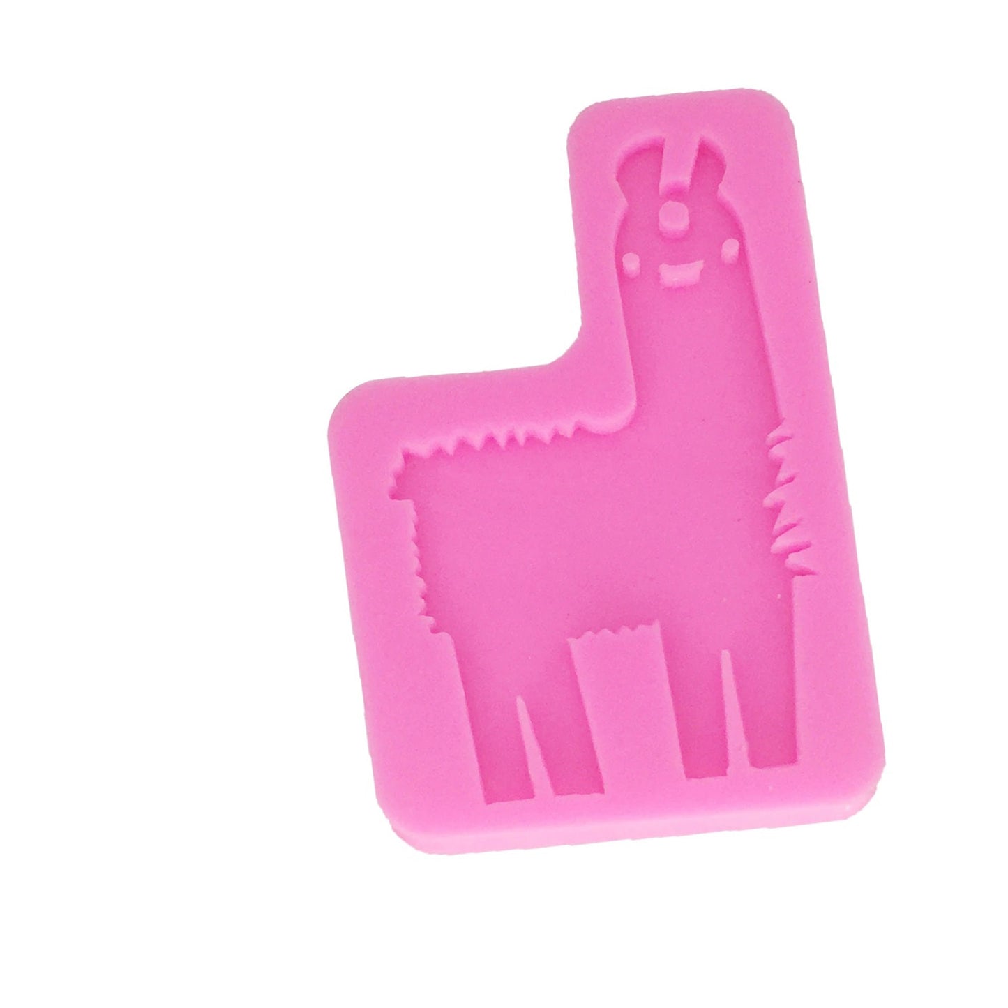 Llama Silicone Mould for Keychains Epoxy Craft Molds Handmade Charms Mould, Llama Animal Silicone Mold Keychain Mould Jewelry Mold