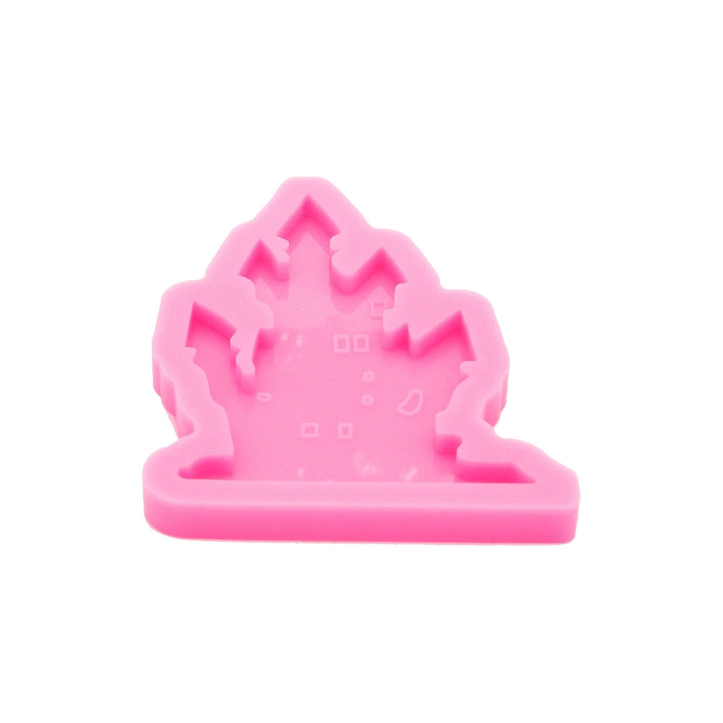 Haunted House Silicone Mould for Keychains Epoxy Craft Molds Handmade Charms Mould, Halloween Silicone Mold Keychain Mould Jewelry Mold