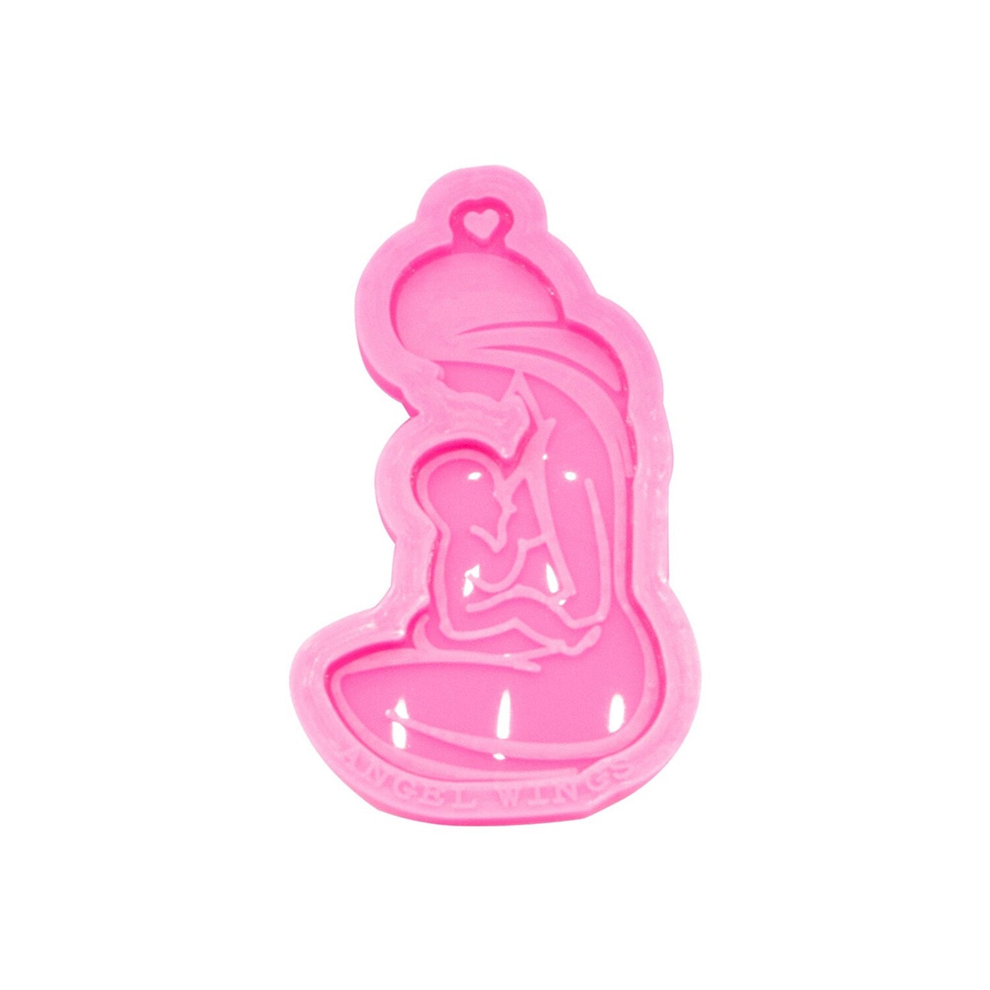 Mother and Child Silicone Mould, Breastfeeding Mother BabyKeychain Mold, Mother and Baby Resin Mould, Mum Mom Mama Mommy Keychain Mold