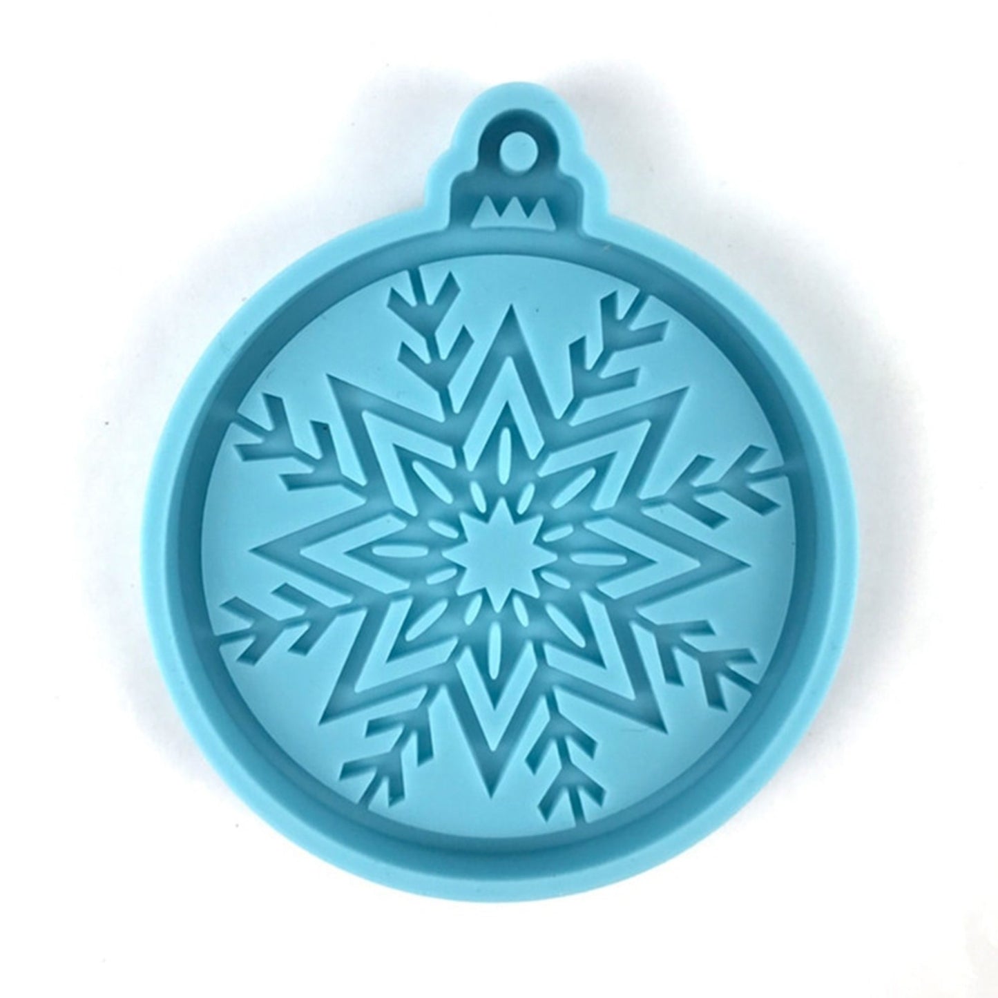 Christmas Bauble Silicone Mould, Christmas Tree Decoration Mold, Christmas Snowflake Ball Mold, Resin Supplies