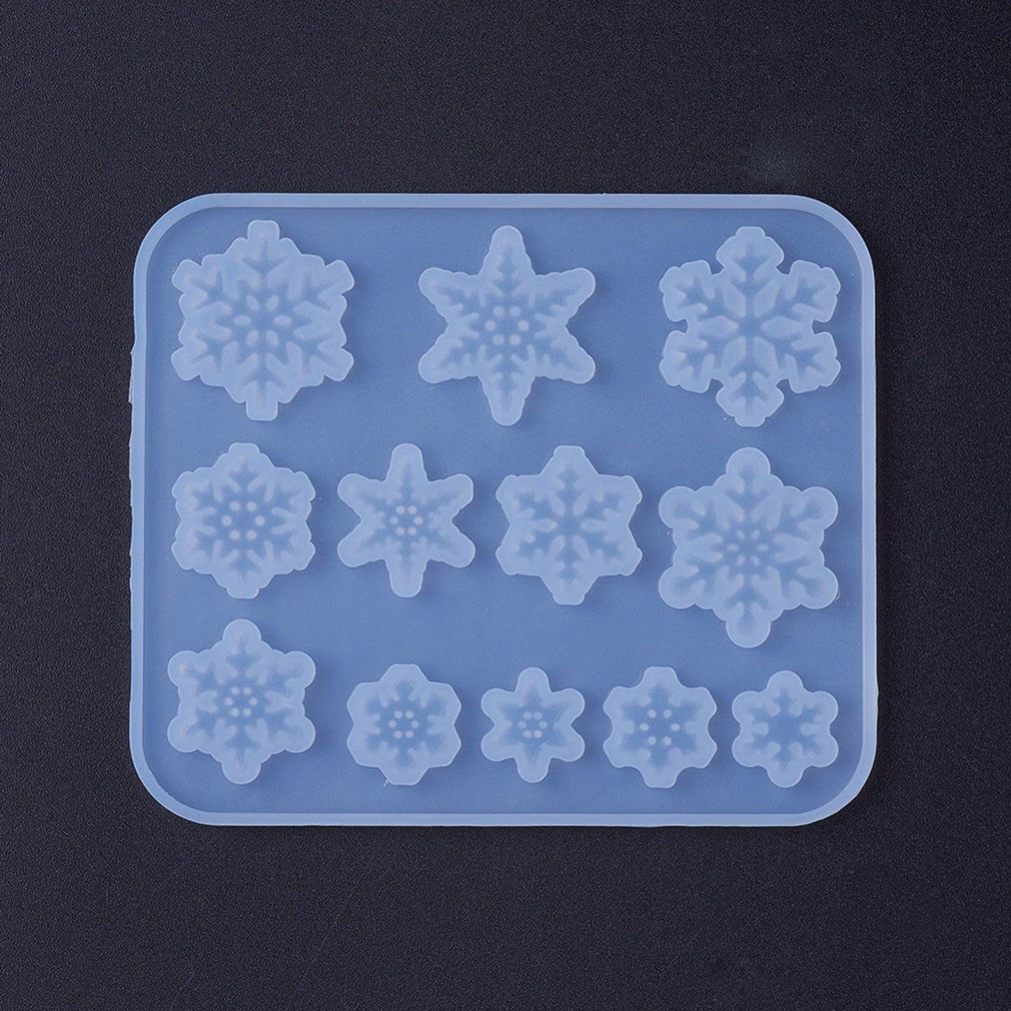 Snowflake Silicone Mould, Snowflake Epoxy Resin Mold, Snowflake Silicone UV Resin Mould, PMC, Resin Supplies