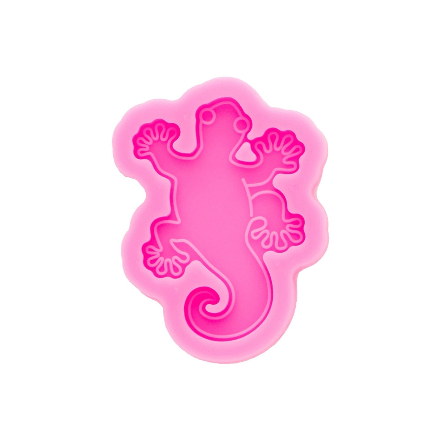 Small Gecko Keychain Silicone Mould, Lizard Epoxy Resin Pendant Mold, Craft Mold, Pendant Mold, Gecko DIY Mold, Resin Supplies