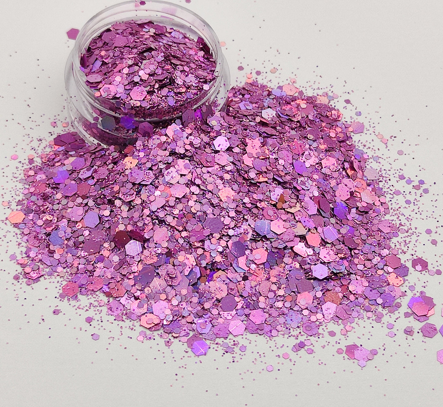 Lavender Chunky Glitter Mix, Purple Lavender Chunky Glitter Mix, Resin Supplies, Nail Art Glitter, Craft Supplies, Resin Supplies