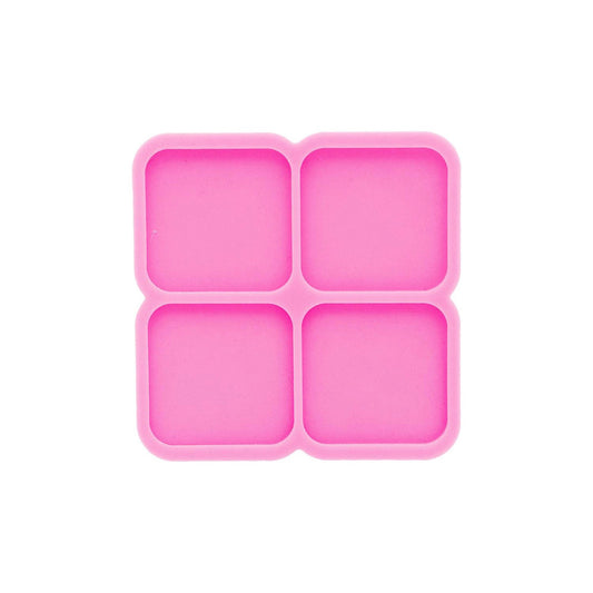 Square Shape Silicone Mould, Epoxy Resin Phone Grip Mold, Jewellery Mould, Badge Reel Mold, Resin Supplies