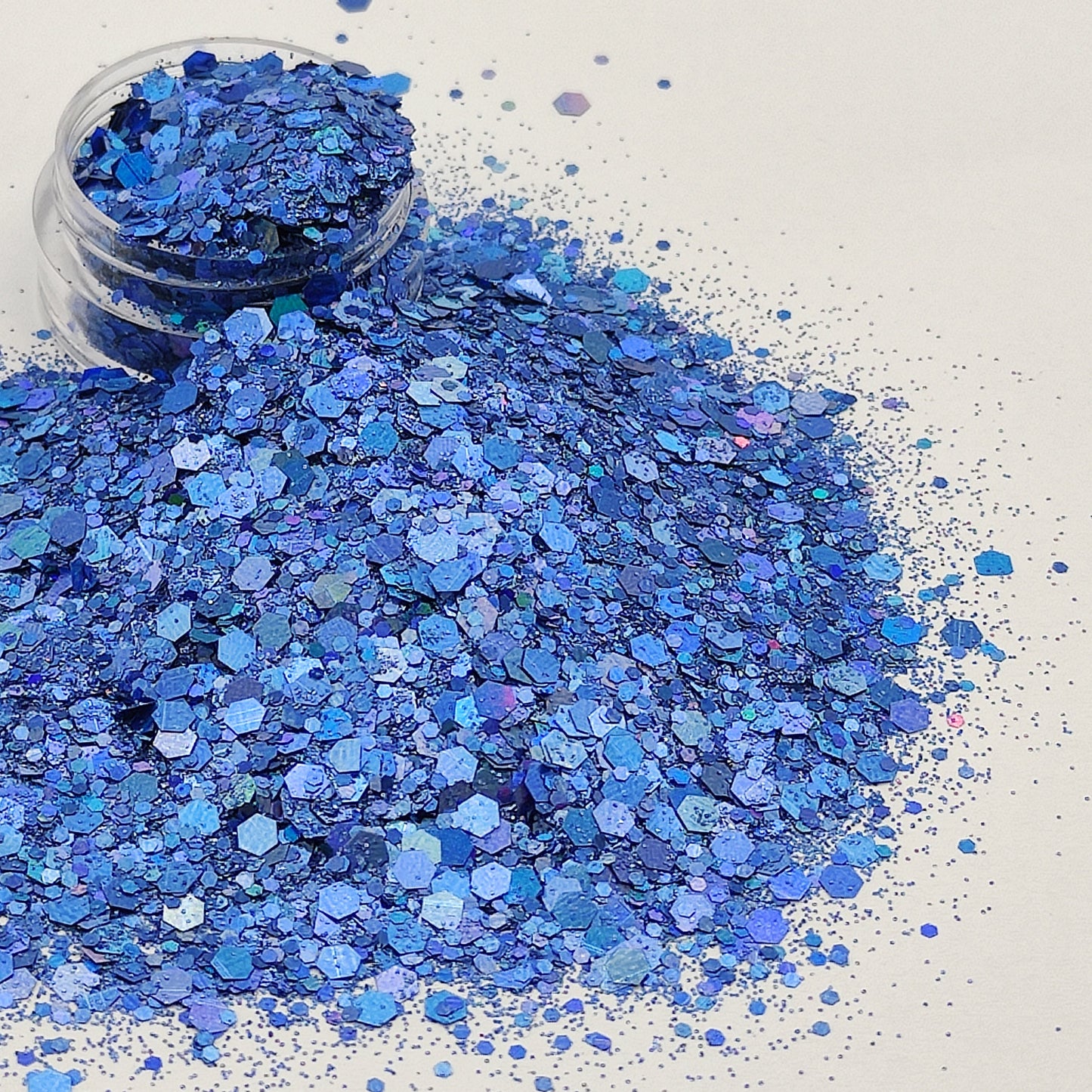 Jeans Blue Chunky Glitter Mix, Blue Chunky Glitter Mix, Resin Supplies, Nail Art Glitter, Craft Supplies, Resin Supplies