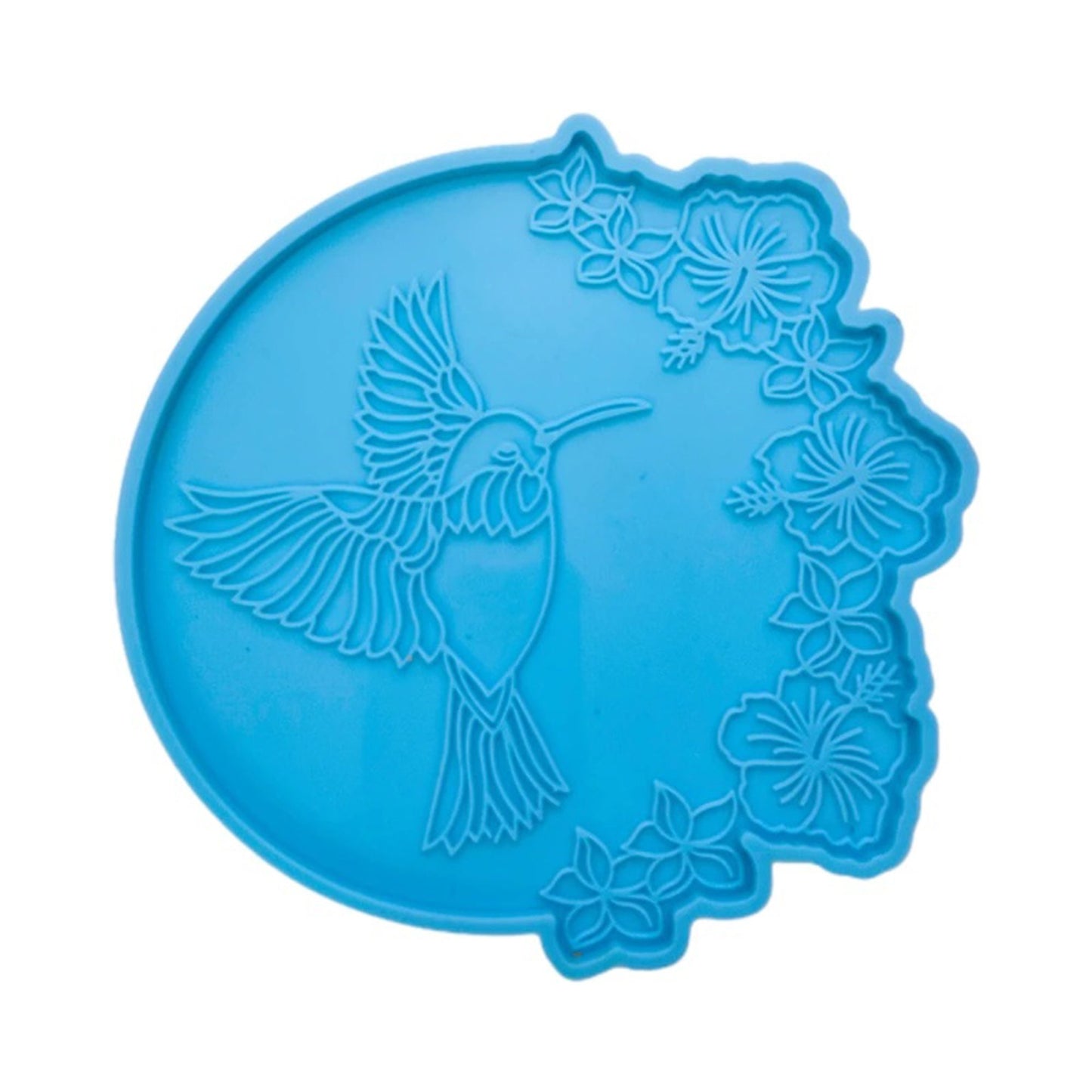 Large Hummingbird Coaster Silicone Mould, Epoxy Resin Hummingbird Tray Mold, Jesmonite Tray Mould, Silicone Resin Mould, Resin Supplies