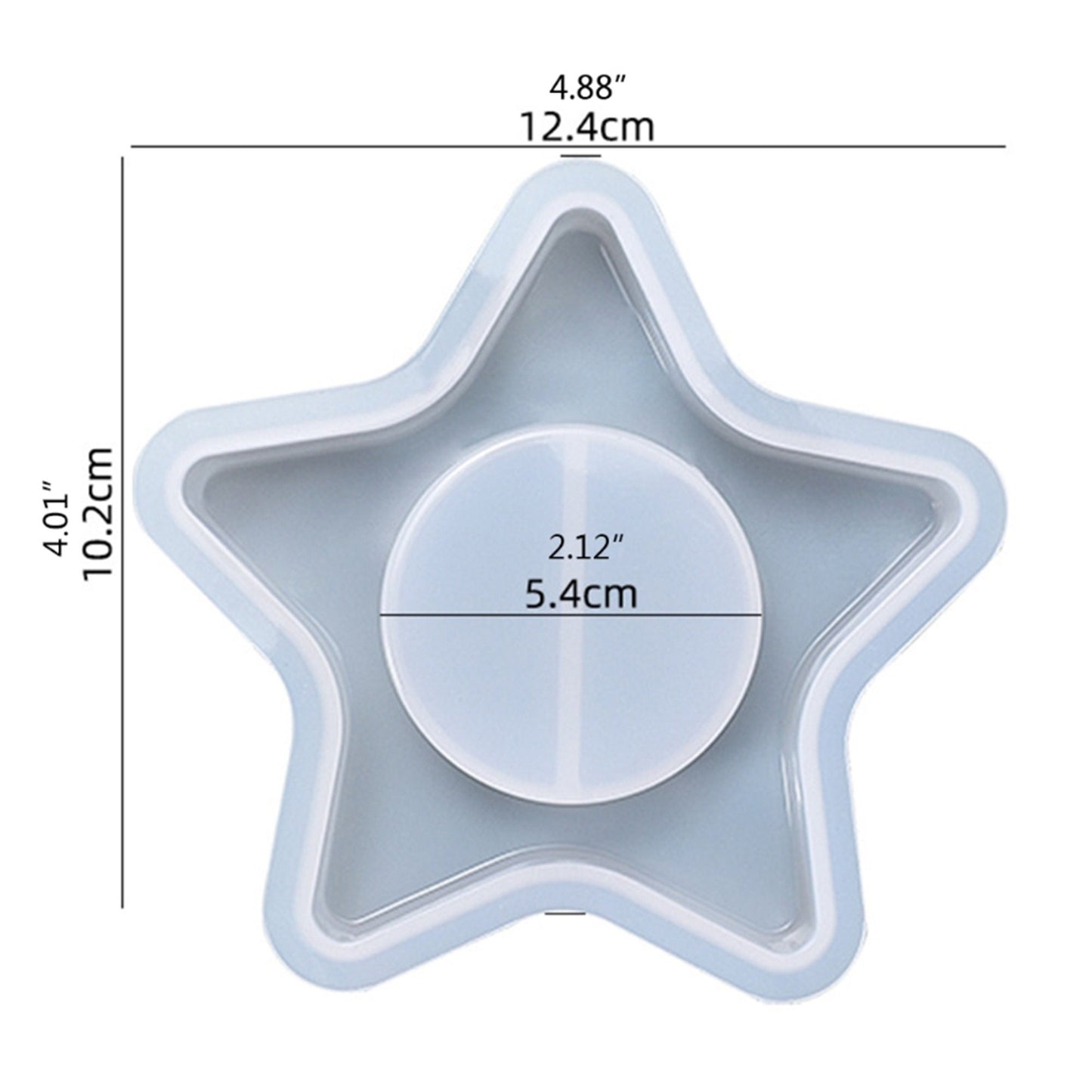 Star Tea Light Holder Silicone Mold, Candle Holder Mould, Tealight Mould, Star Shaped Candle Holder Mold, Tea Light Mold, Resin Supplies