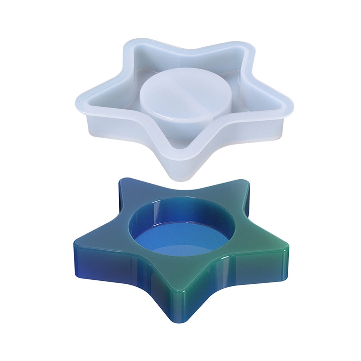 Star Tea Light Holder Silicone Mold, Candle Holder Mould, Tealight Mould, Star Shaped Candle Holder Mold, Tea Light Mold, Resin Supplies