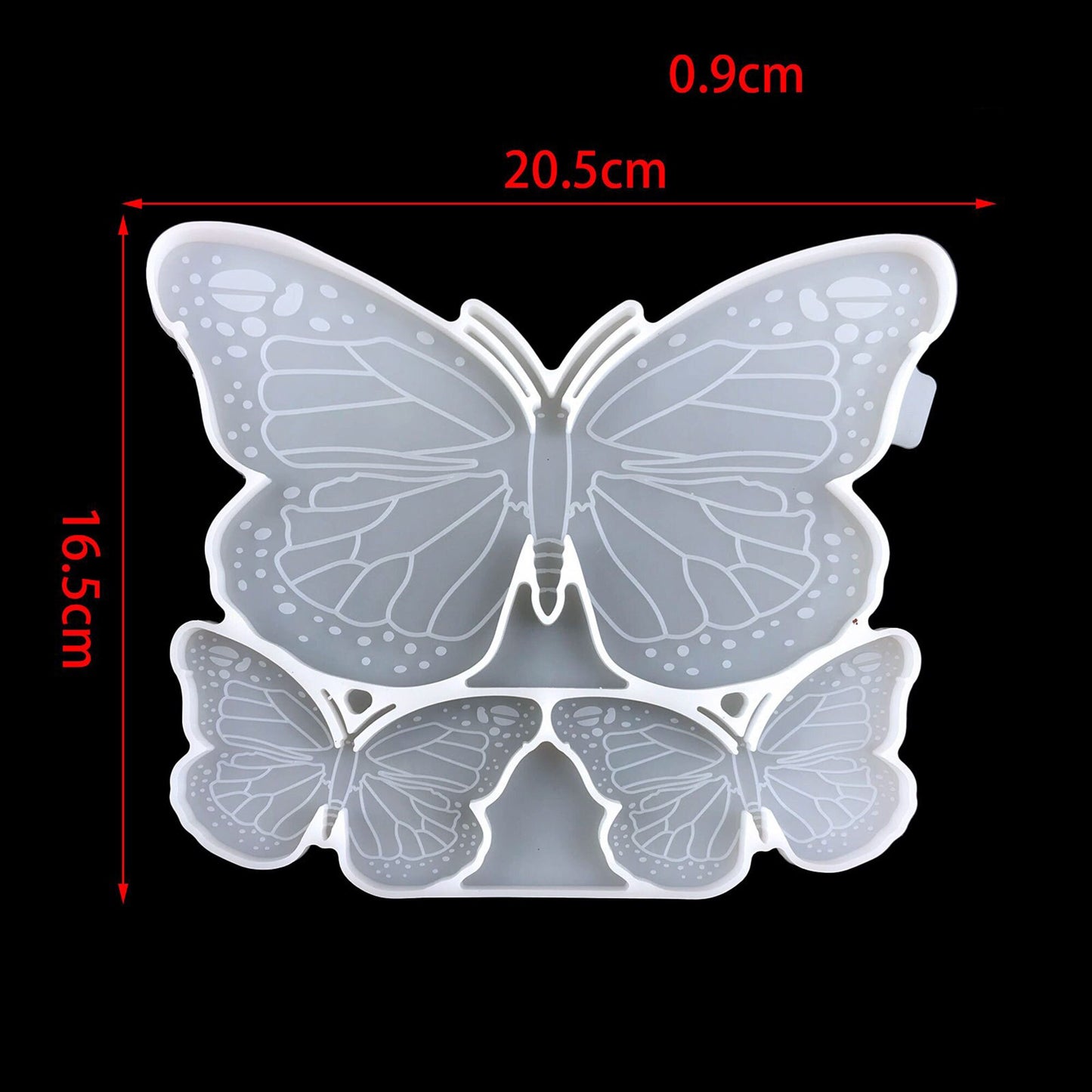 Butterfly Wallhanging Silicone Mould, Butterflies Set Silicone Molds, Wall Decor Silicone Mold, Window Decoration Moulds