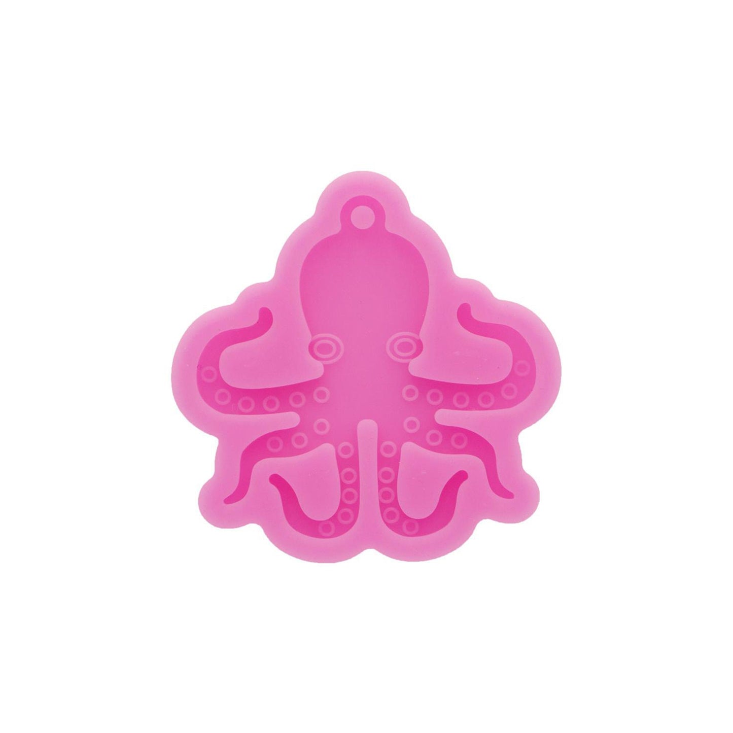 Octopus Silicone Mould for Keychains Epoxy Resin, Octopus Craft Molds Handmade Charms Mould, Silicone Mold Keychain Mould Jewelry Mold