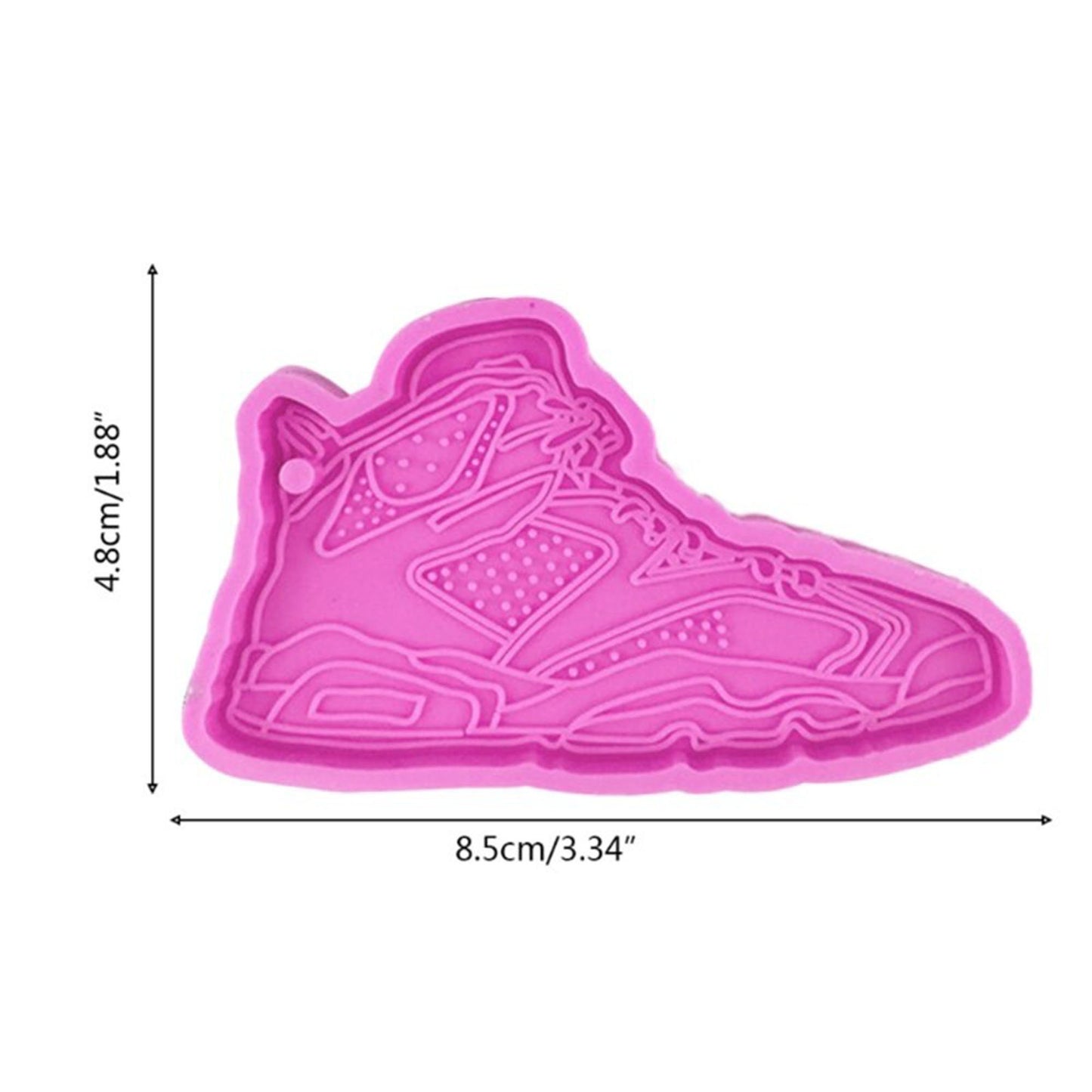 Trainers Keychain Silicone Mould, Sneakers Keychain Mold, Epoxy Resin Pendant Mold, Shoe Mould