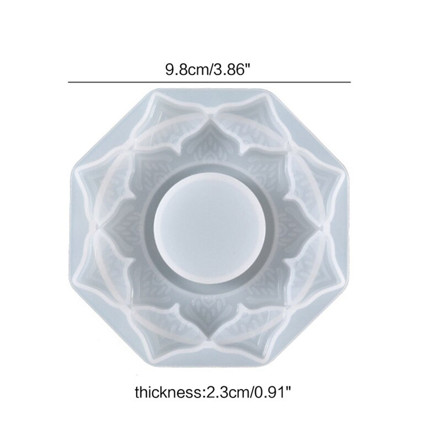 Lotus Tea Light Holder Silicone Mold, Flower Candle Holder Mould, Lotus Flower Tealight Mould, Tea Light Mold, Resin Supplies