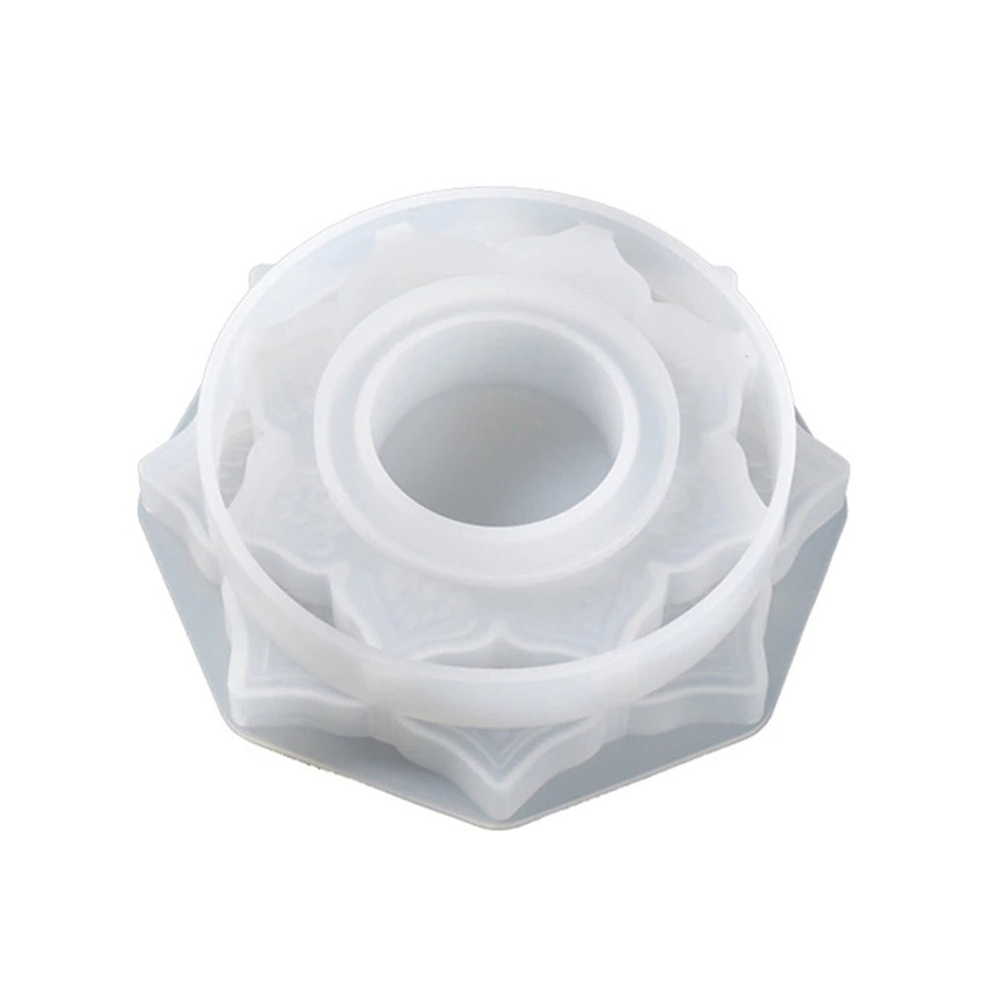 Lotus Tea Light Holder Silicone Mold, Flower Candle Holder Mould, Lotus Flower Tealight Mould, Tea Light Mold, Resin Supplies