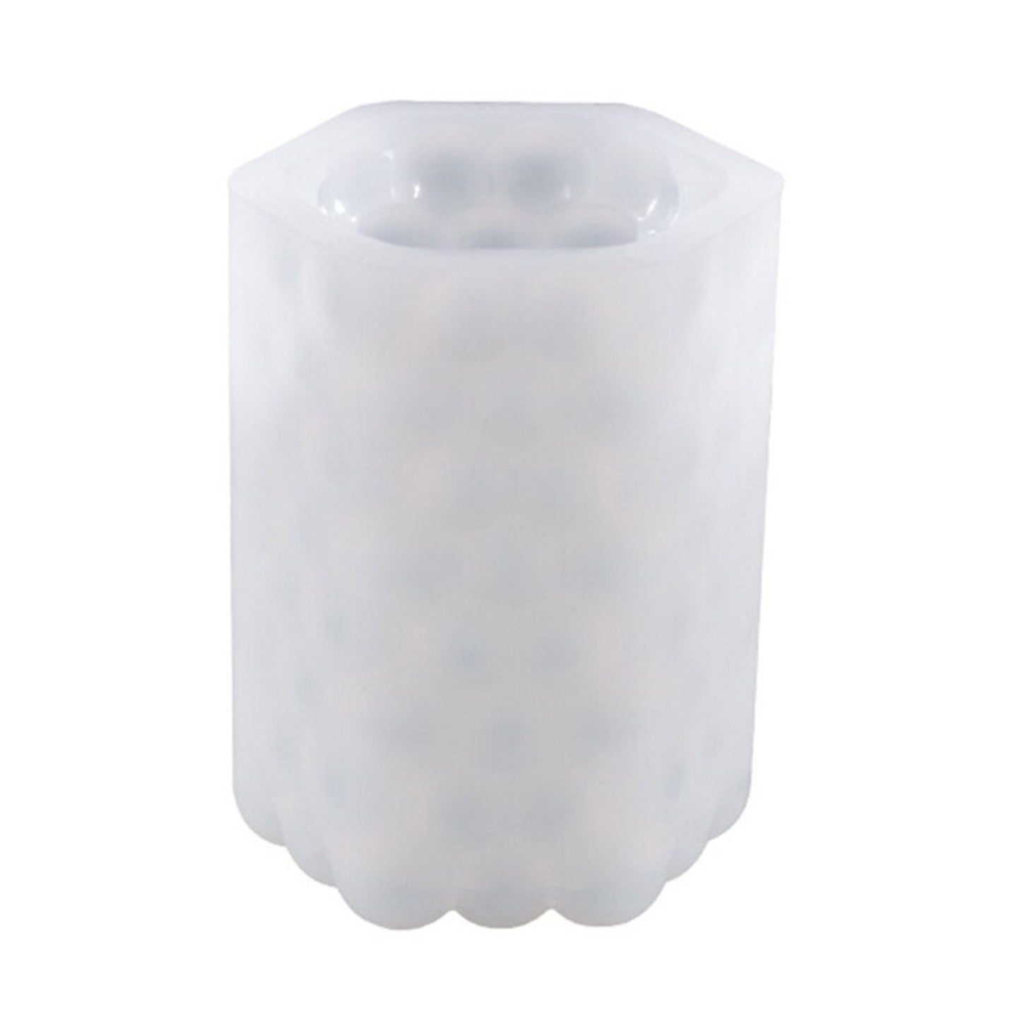 Bubble Column Candle Silicone Mould, Dotty Candle Moulds, Bubble Column Candle Mold