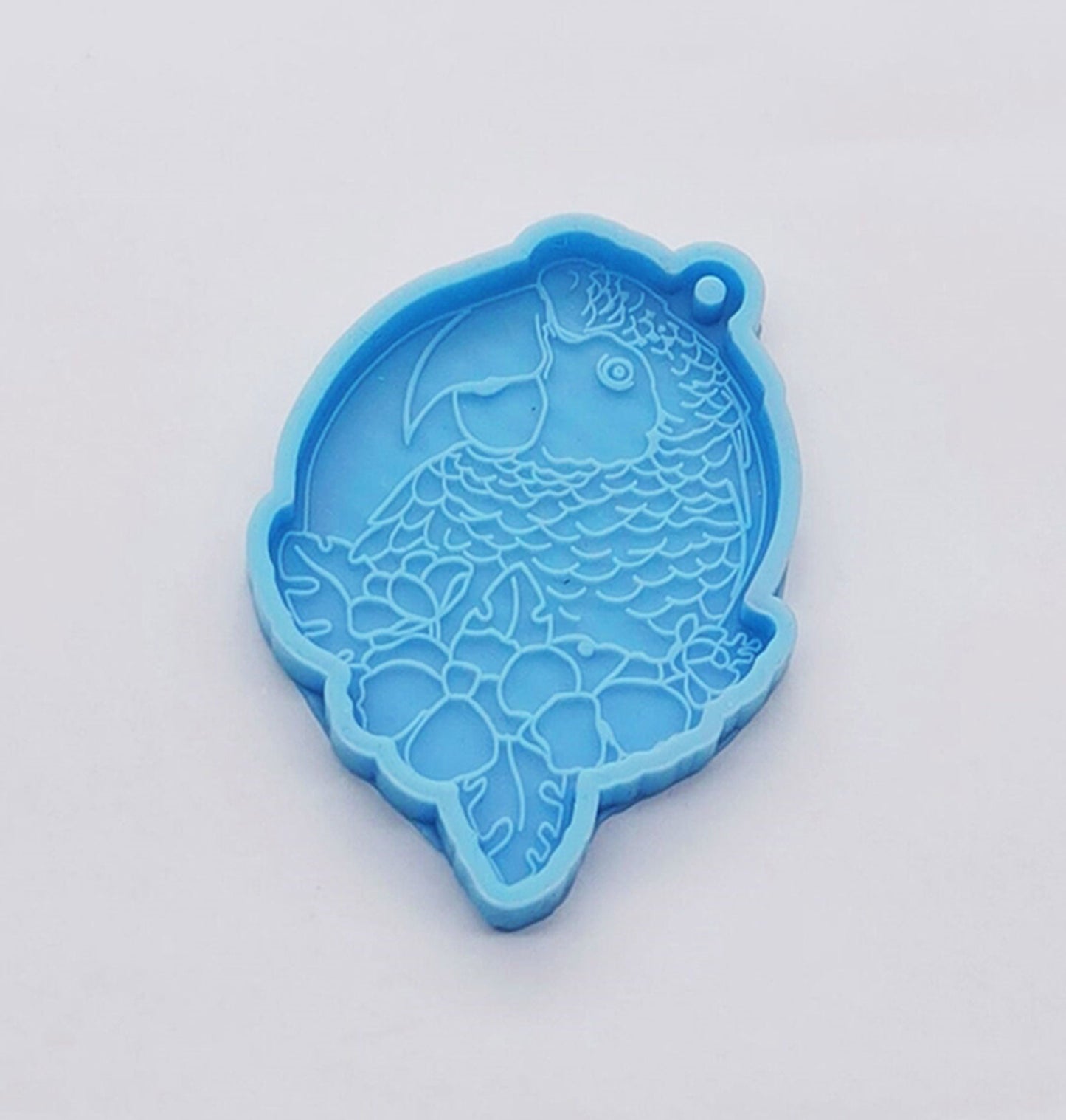 Parrot Silicone Mould, Parrot Keychain Mold, Bird Keyring Mould, Parrot Craft Mould, Jewellery Molds, Epoxy Rein DIY, Resin Supplies