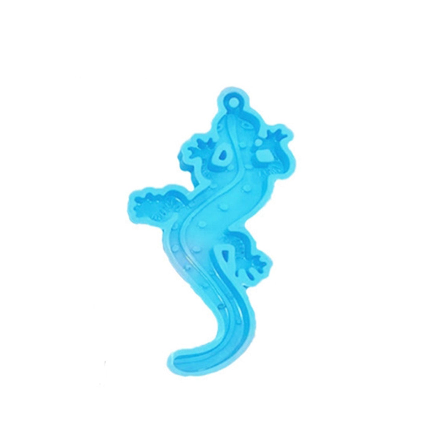 Gecko Lizard Keychain Silicone Mould