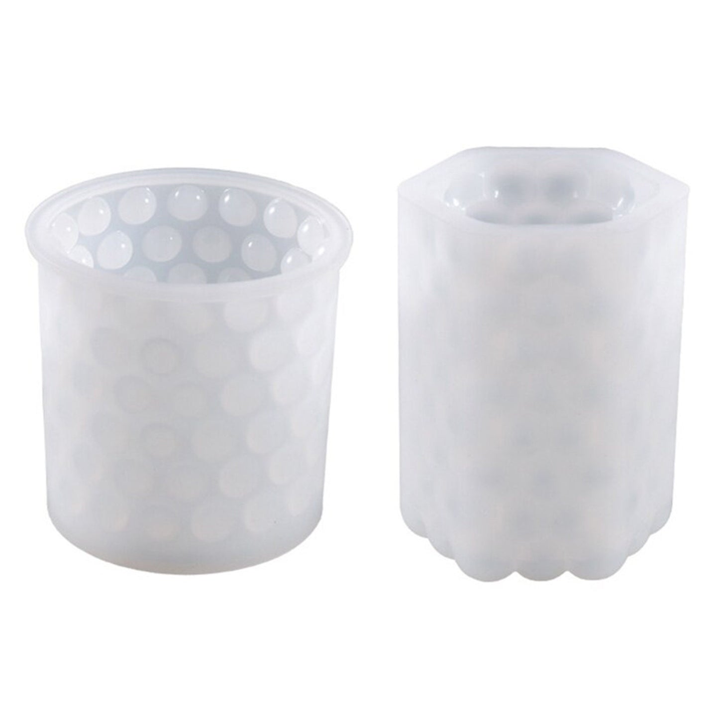 Bubble Column Candle Silicone Mould, Dotty Candle Moulds, Bubble Column Candle Mold