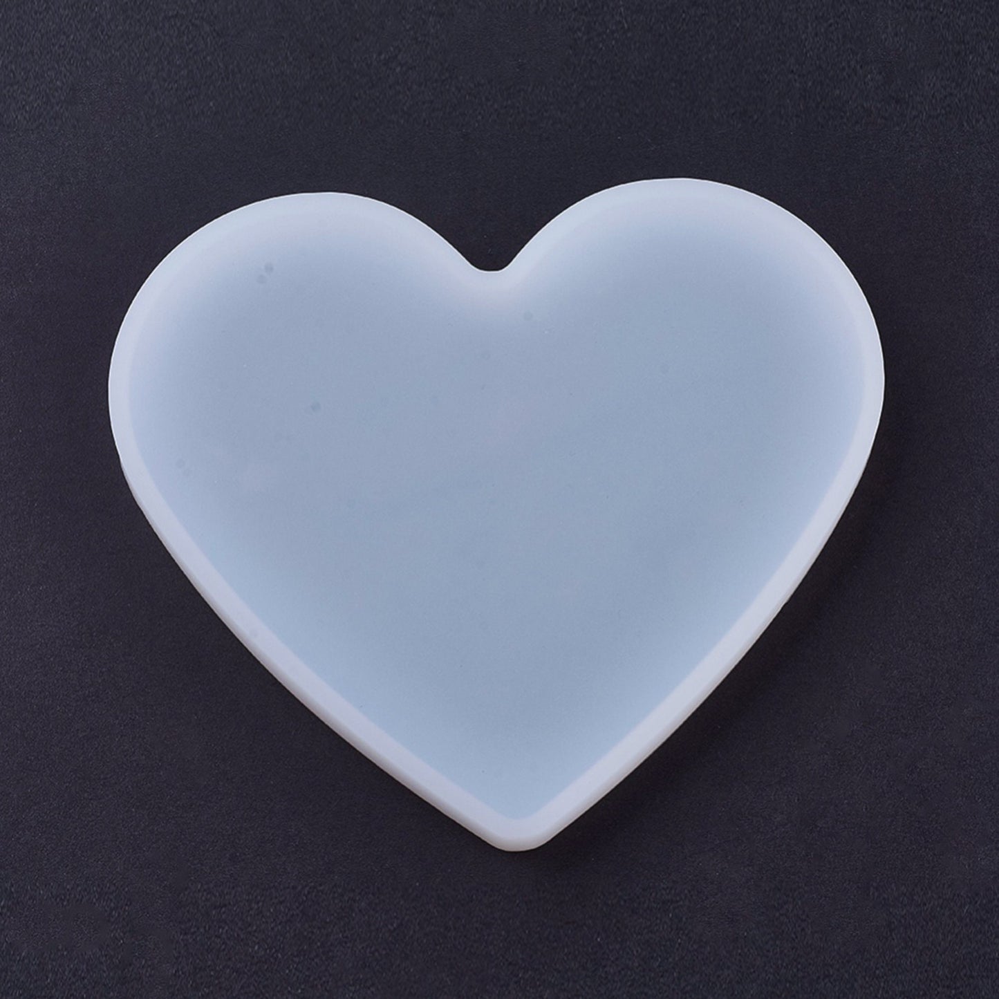 Heart Coaster Silicone Mould, Heart Silicone Mold, Heart Coaster Resin Mold, Jesmonite Mold, Heart Resin Craft Coaster Mould