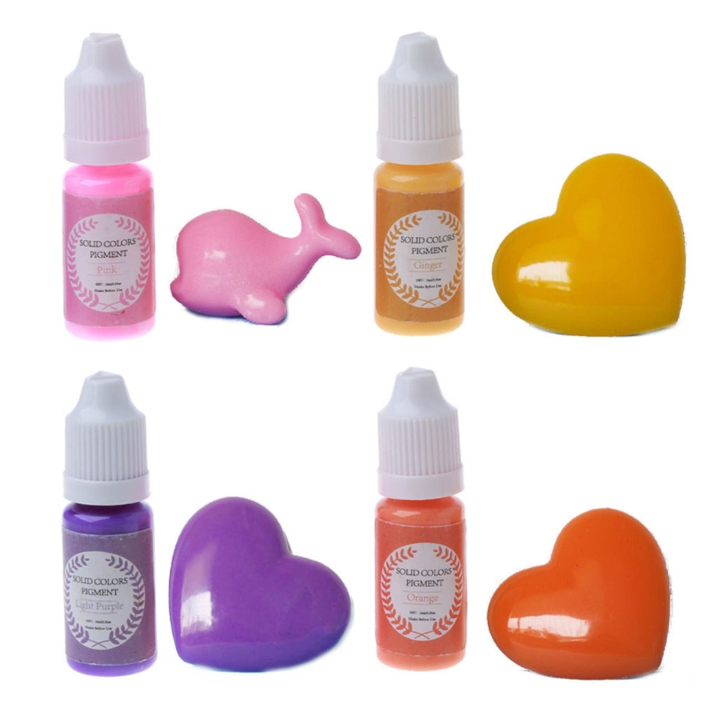 Opaque Epoxy Resin Pigment, 10ml Opaque Resin Coluor, Highly Concentrated Colourant, Epoxy UV Resin Dye, Arts & Crafts Colors