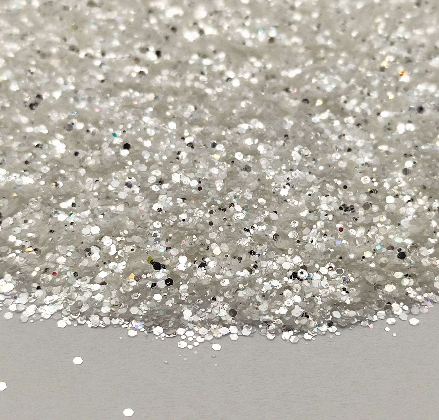 Silver Mirror Glitter Mix, Shiny Silver Glitter, Silver Glitter Mix, Resin Supplies, Nail Art Glitter, Craft Supplies