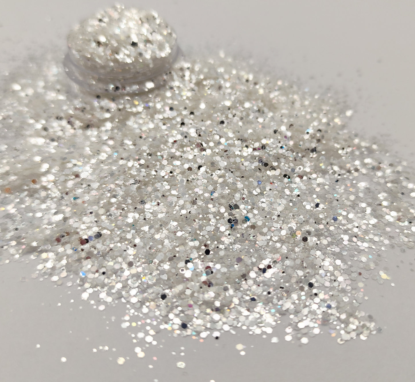 Silver Mirror Glitter Mix, Shiny Silver Glitter, Silver Glitter Mix, Resin Supplies, Nail Art Glitter, Craft Supplies