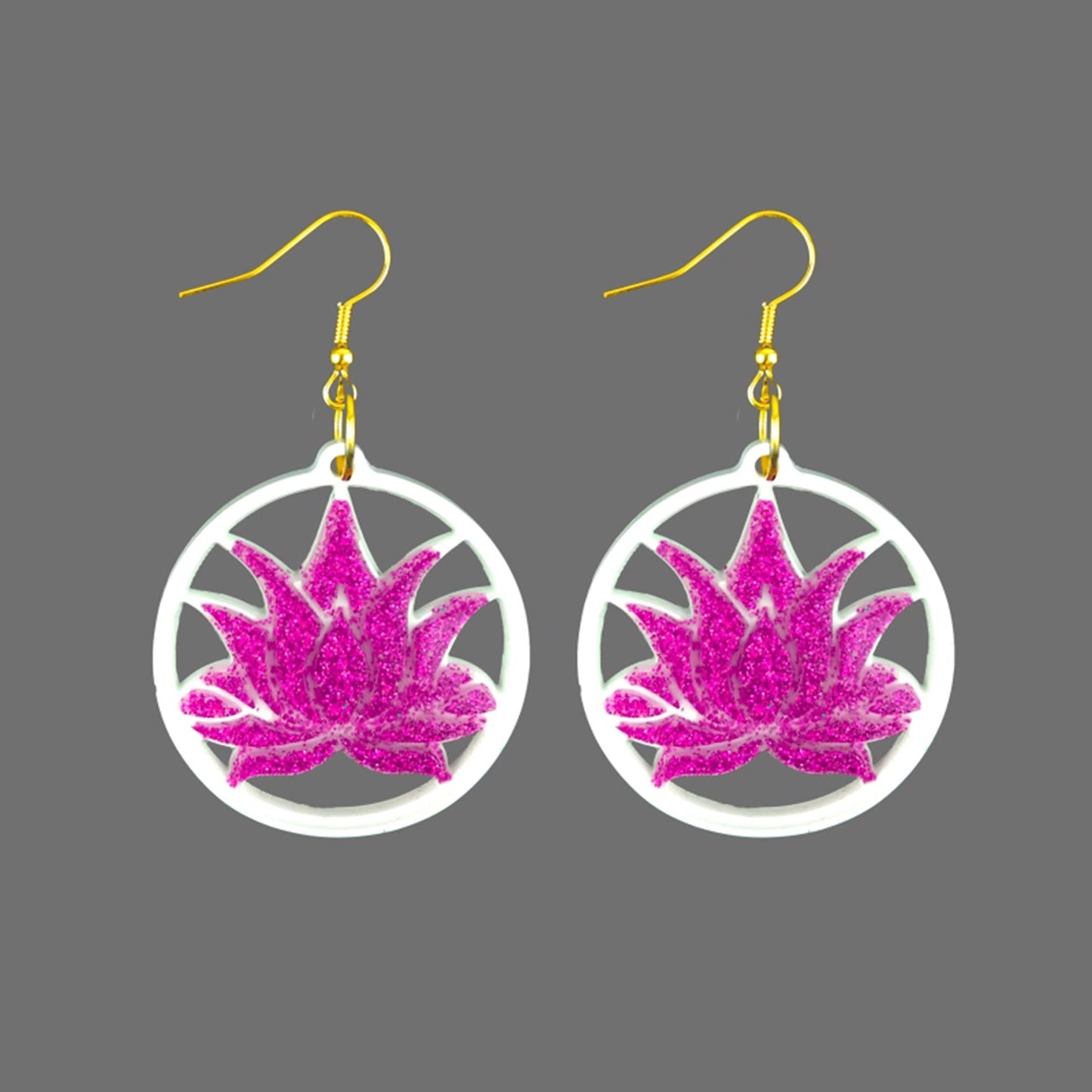 Lotus Flower Earring Silicone Mold, Epoxy Resin Pendant Mould, UV resin Jewellery mould, Flower Craft Supplies, Resin Supplies