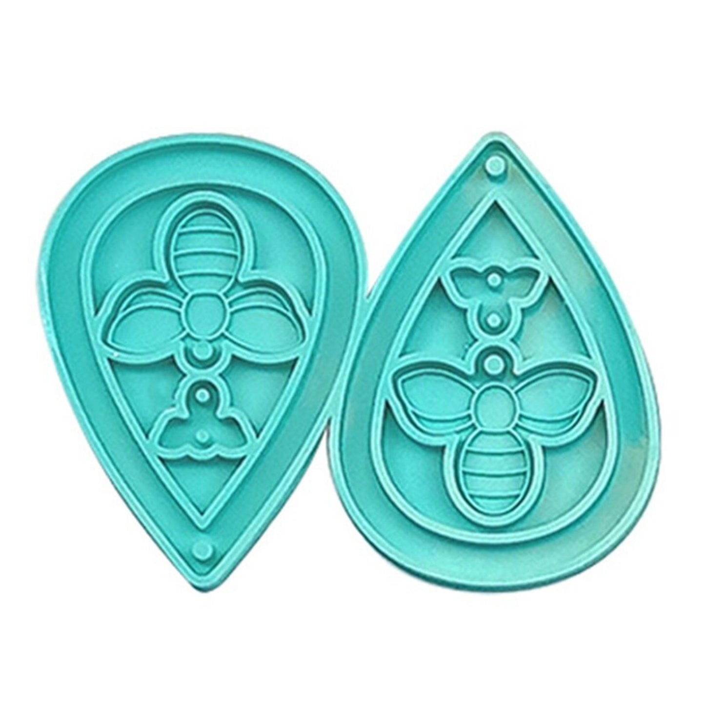 Bee Earring Silicone Mould, Bumblebee Epoxy Resin Pendant Mold, Nature Jewellery mould, Bee Craft Supplies, Resin Supplies