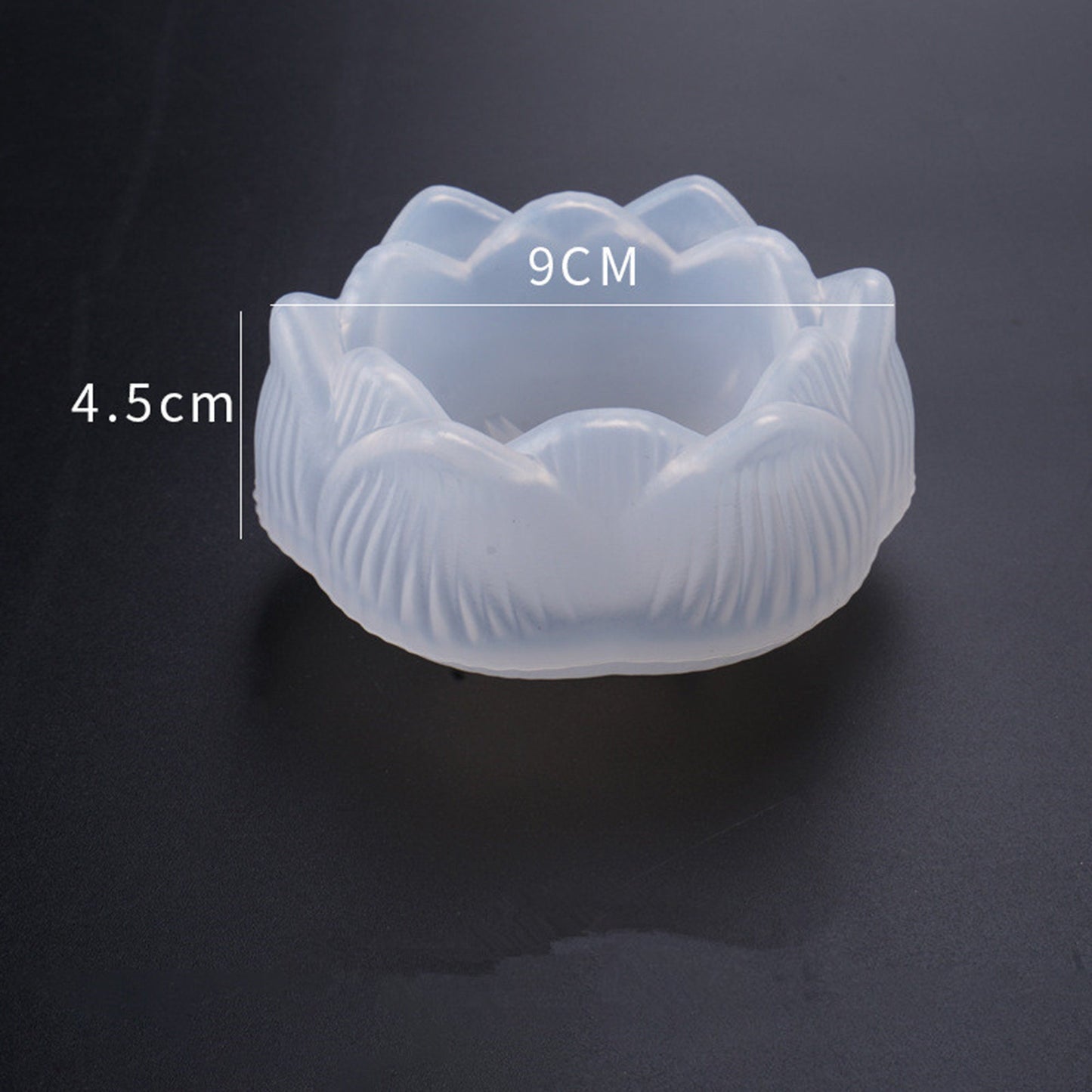 Lotus Tea Light Holder Silicone Mold, Flower Candle Holder Mould, Closed Lotus Flower Tealight Mould, Tea Light Mold, Resin Supplies