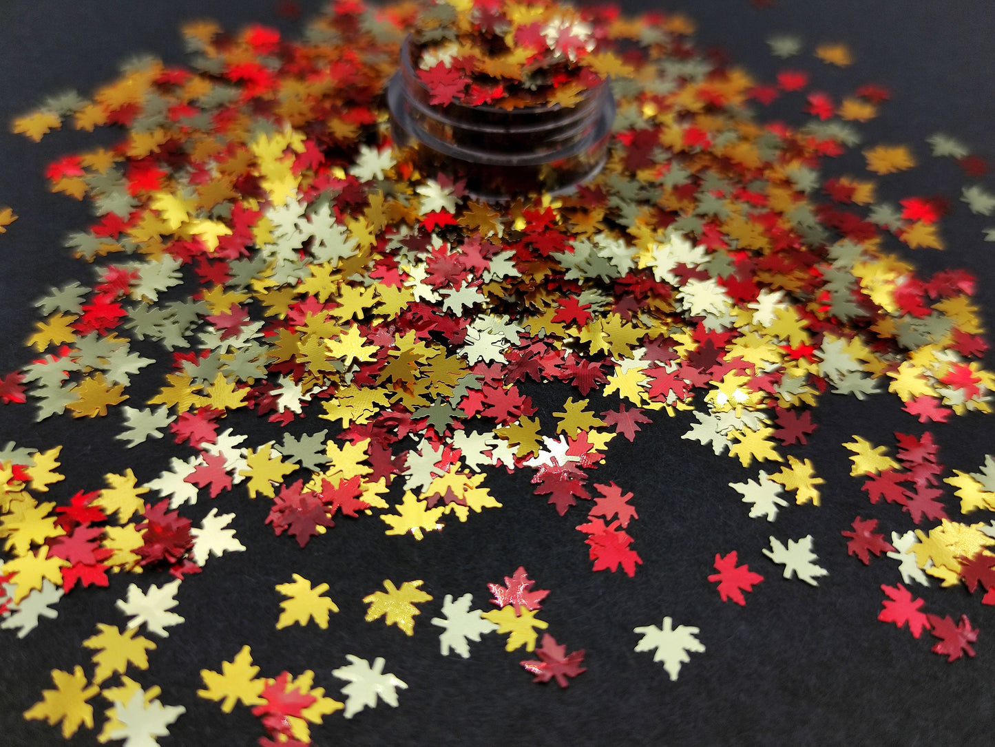 Autumn Leaf Glitter, Autumn Maple Leaves Nail Art Glitter, Fall Leaves Shape Sequins, Sequin Autumn Mix, Resin Supplies