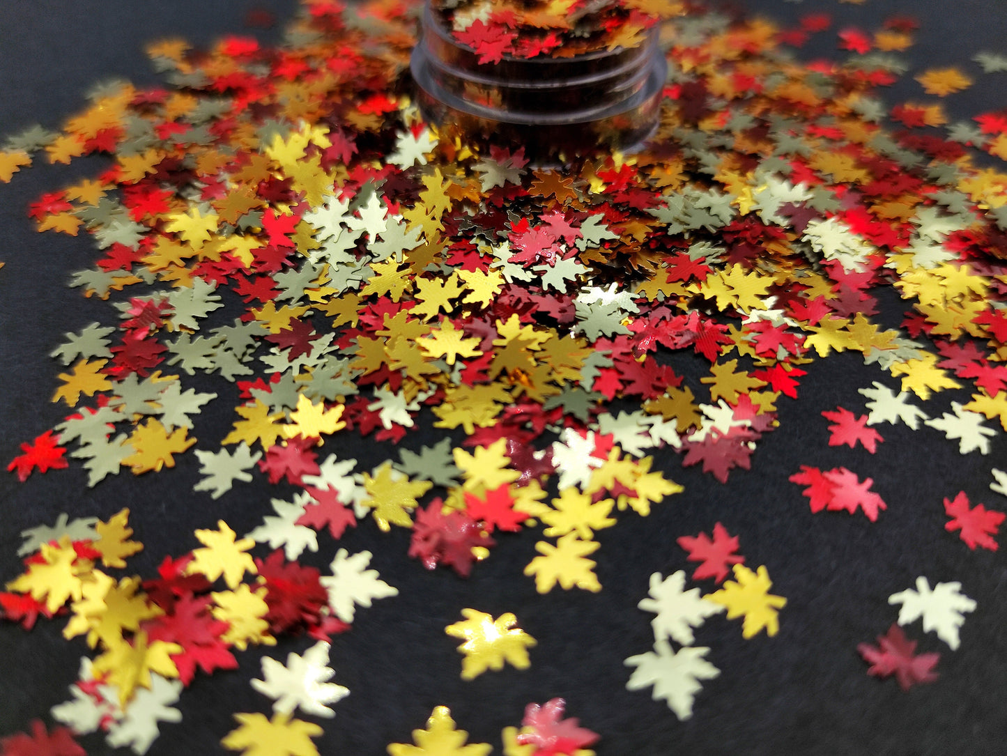 Autumn Leaf Glitter, Autumn Maple Leaves Nail Art Glitter, Fall Leaves Shape Sequins, Sequin Autumn Mix, Resin Supplies