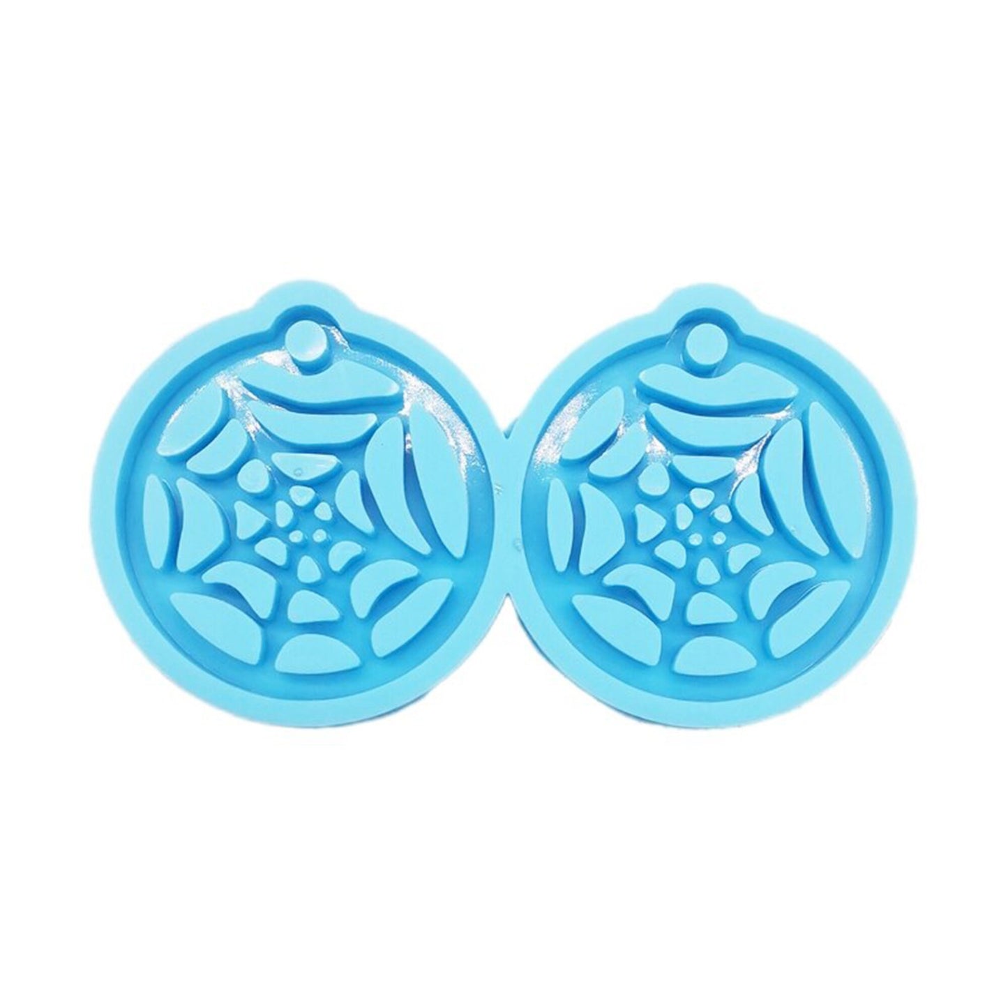 Spider Web Earring Silicone Mold, Epoxy Resin Pendant Mould, Halloween Mold, Halloween Earrings Craft Mold, Spiderweb Shape Mould