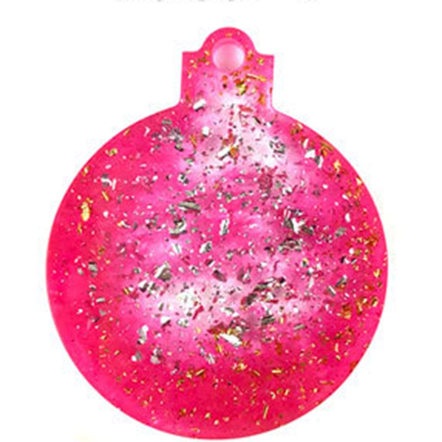 Christmas Bauble Silicone Mould, Christmas Tree Decoration Mold, Christmas Tree Ball Mold, Resin Supplies