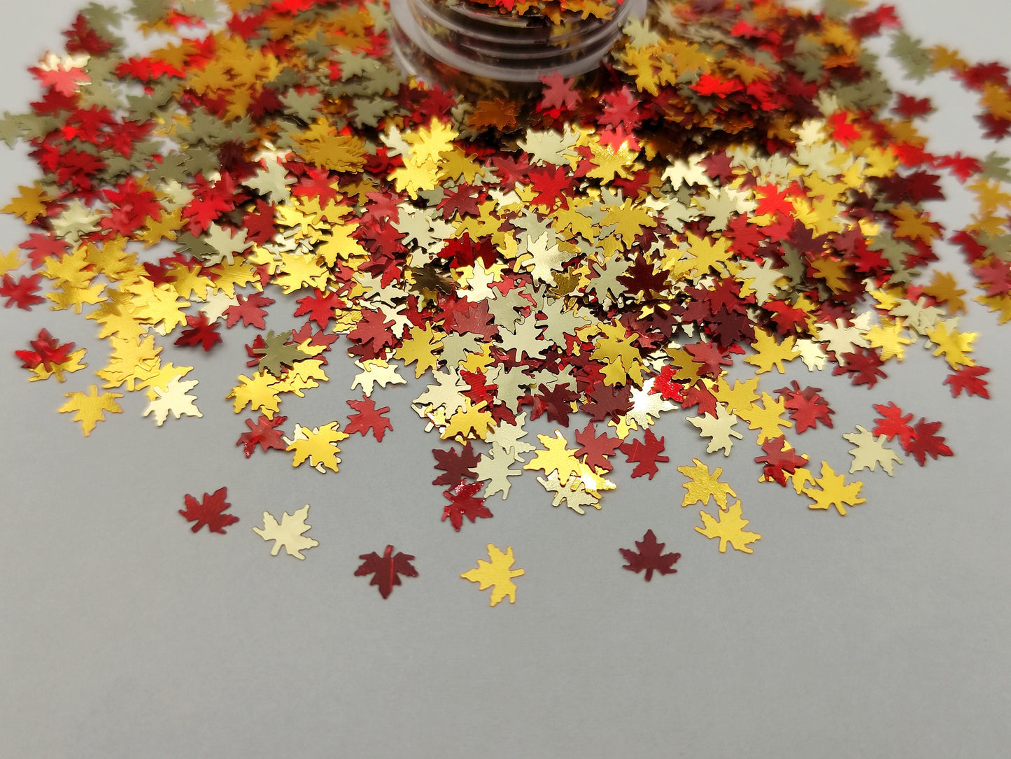 Autumn Leaf Glitter, Autumn Maple Leaves Nail Art Glitter, Fall Leaves Shape Sequins, Sequin Autumn Mix, Resin Supplies