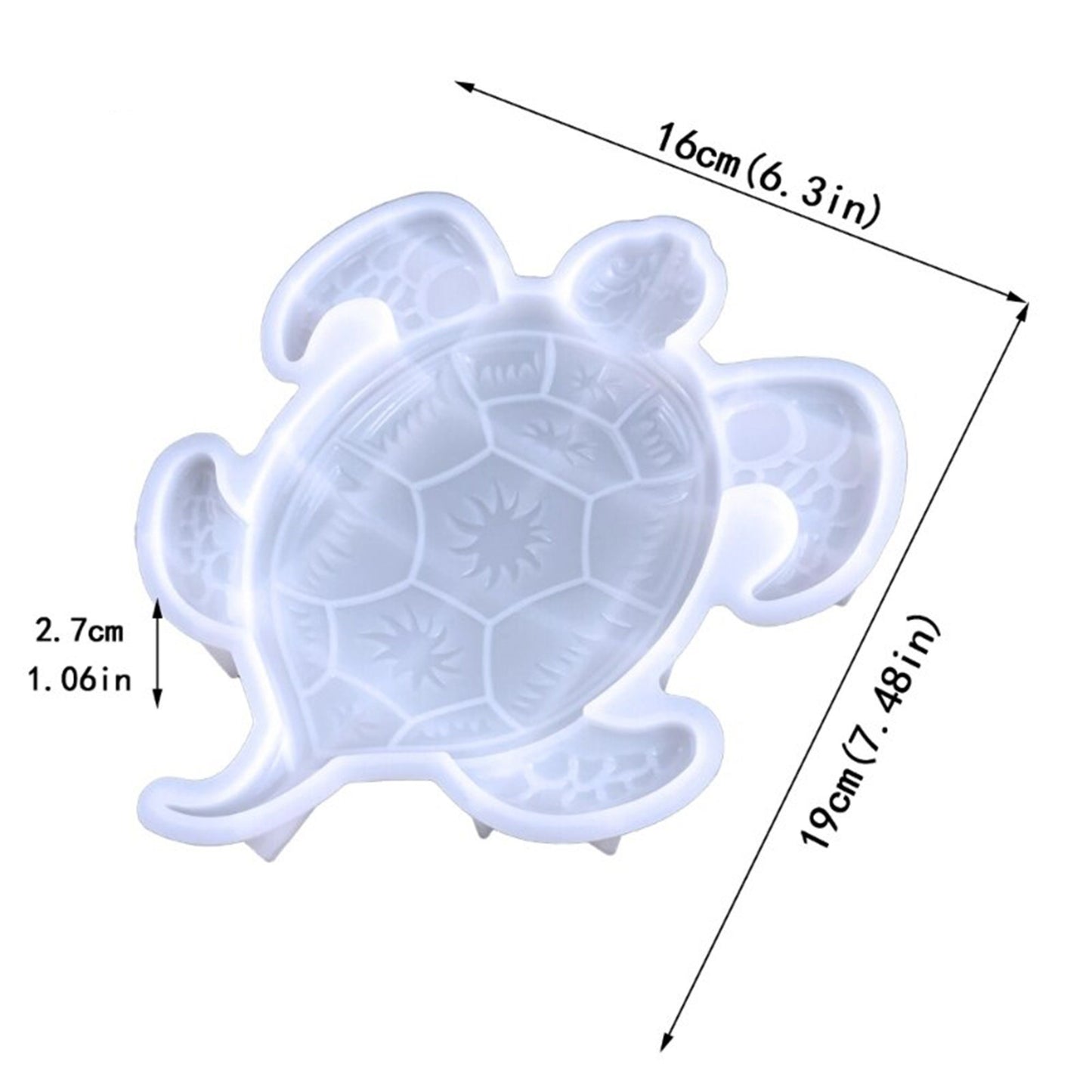 Large Turtle Silicone Mould, Sea Turtle Resin Mold, Turtle Home Decoration Mould, Sea Turtle Epoxy Rein Mold, Resin Supplies