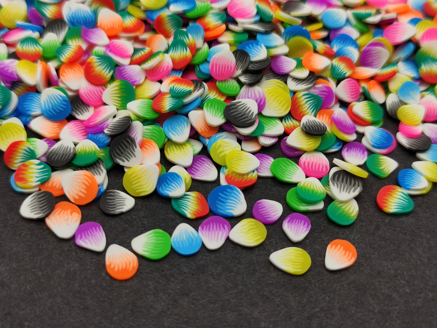 10g/20g Petal Mix Clay Fimo Slices, Leaf Resin Craft Supplies, Nail Art, Polymer Clay Slices, Slime Supplies, Resin Supplies