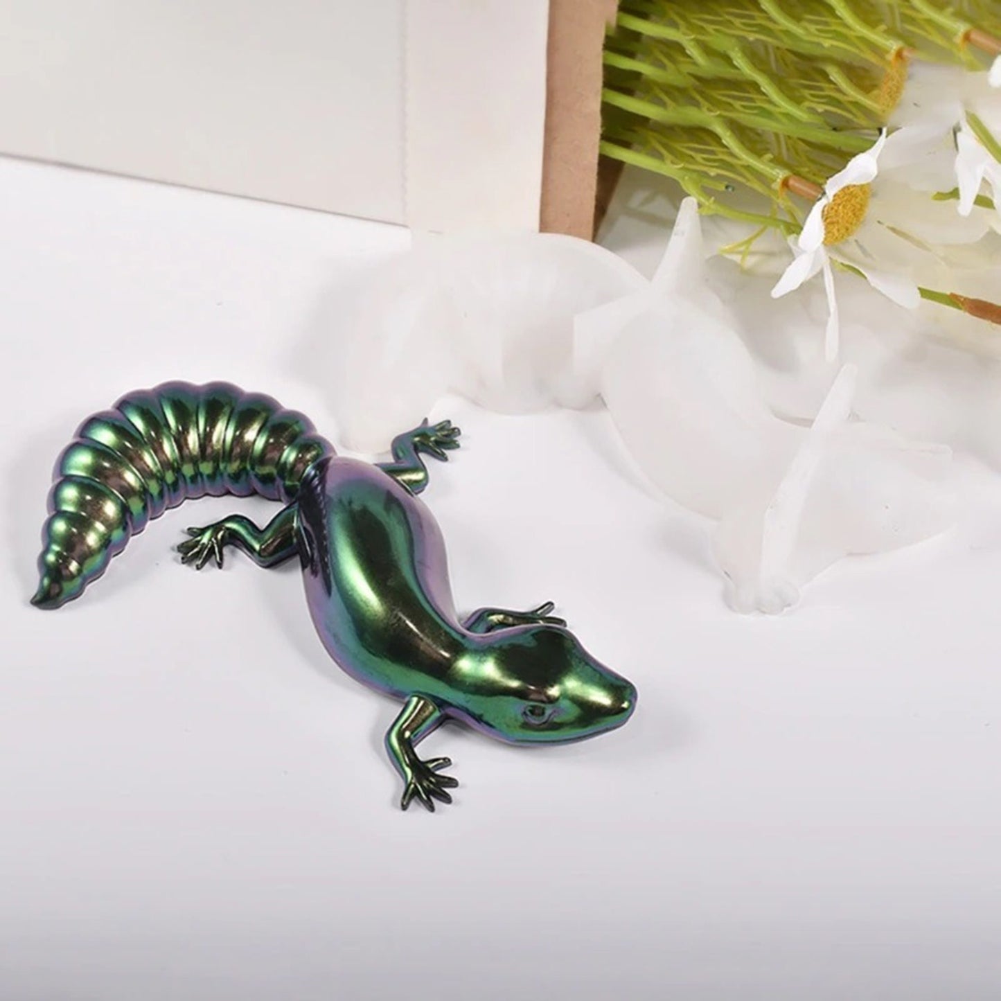 Lizard Silicone Mould, 3D Lizard Resin Casting Mold, Lizard Home Decoration Mould, Resin Supplies