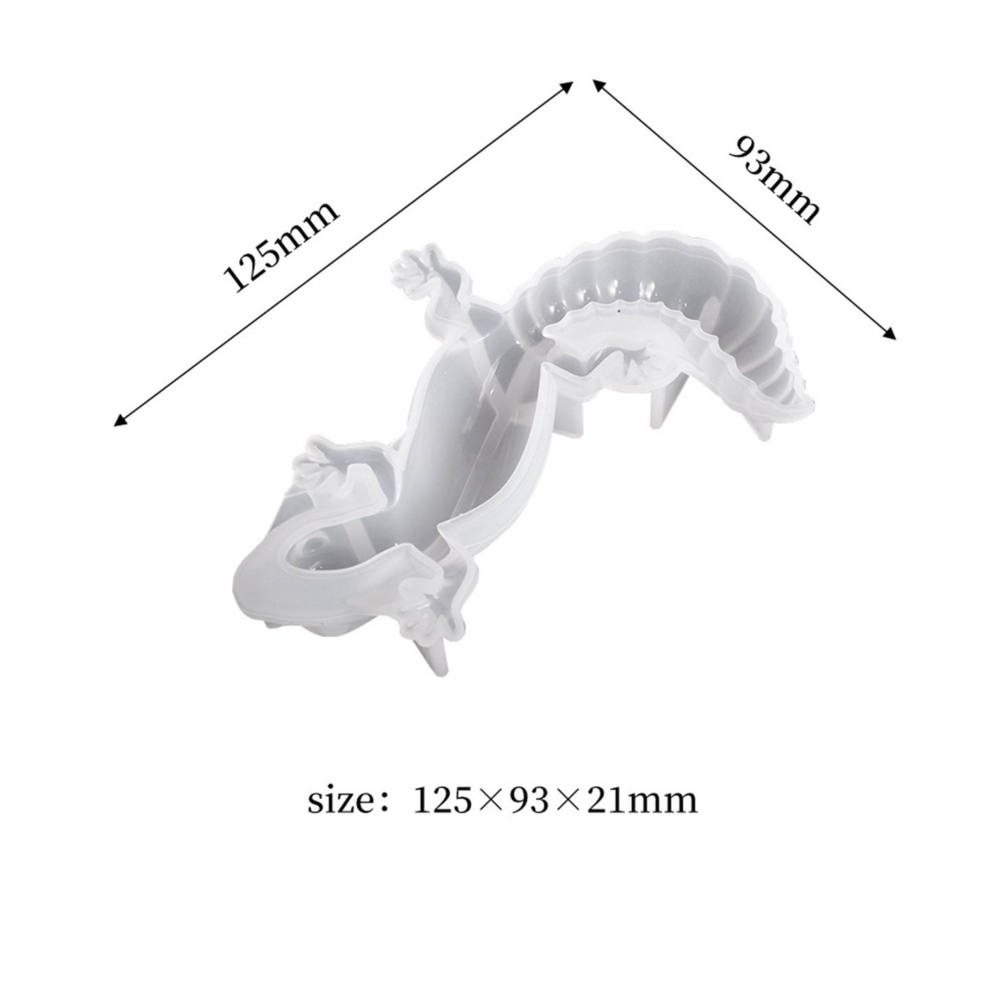 Lizard Silicone Mould, 3D Lizard Resin Casting Mold, Lizard Home Decoration Mould, Resin Supplies