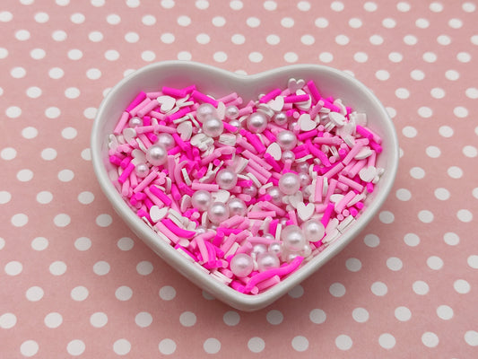 10g/20g Pink Mix Clay Fimo Slices, Pink Resin Craft Supplies, Polymer Clay Slices, Slime Supplies, Resin Supplies