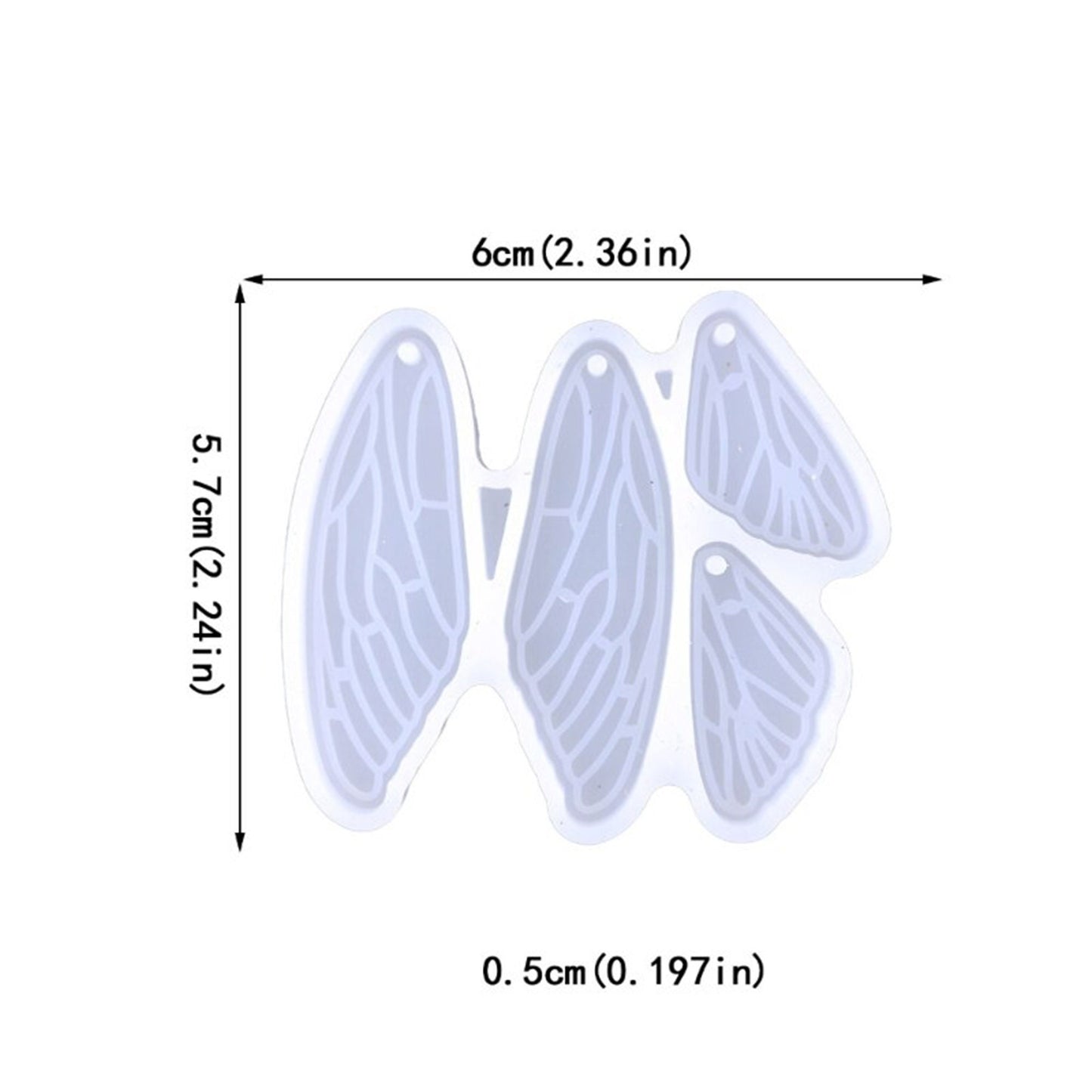 Fairy Wings Earring Silicone Mold, Dragonfly Wings Epoxy Resin Earring Mold, Wings Jewellery Mould, Butterflies Earring Mold, Resin Supplies